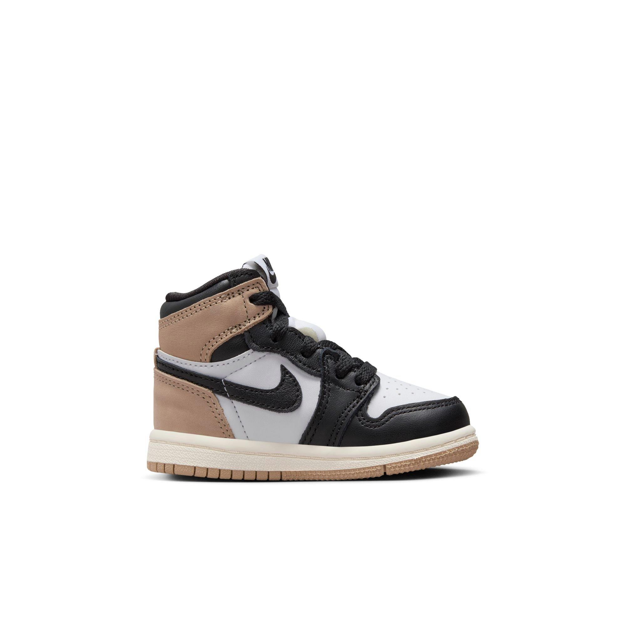 Jordan 1 Retro High OG Toddler Girls' Latte Shoe