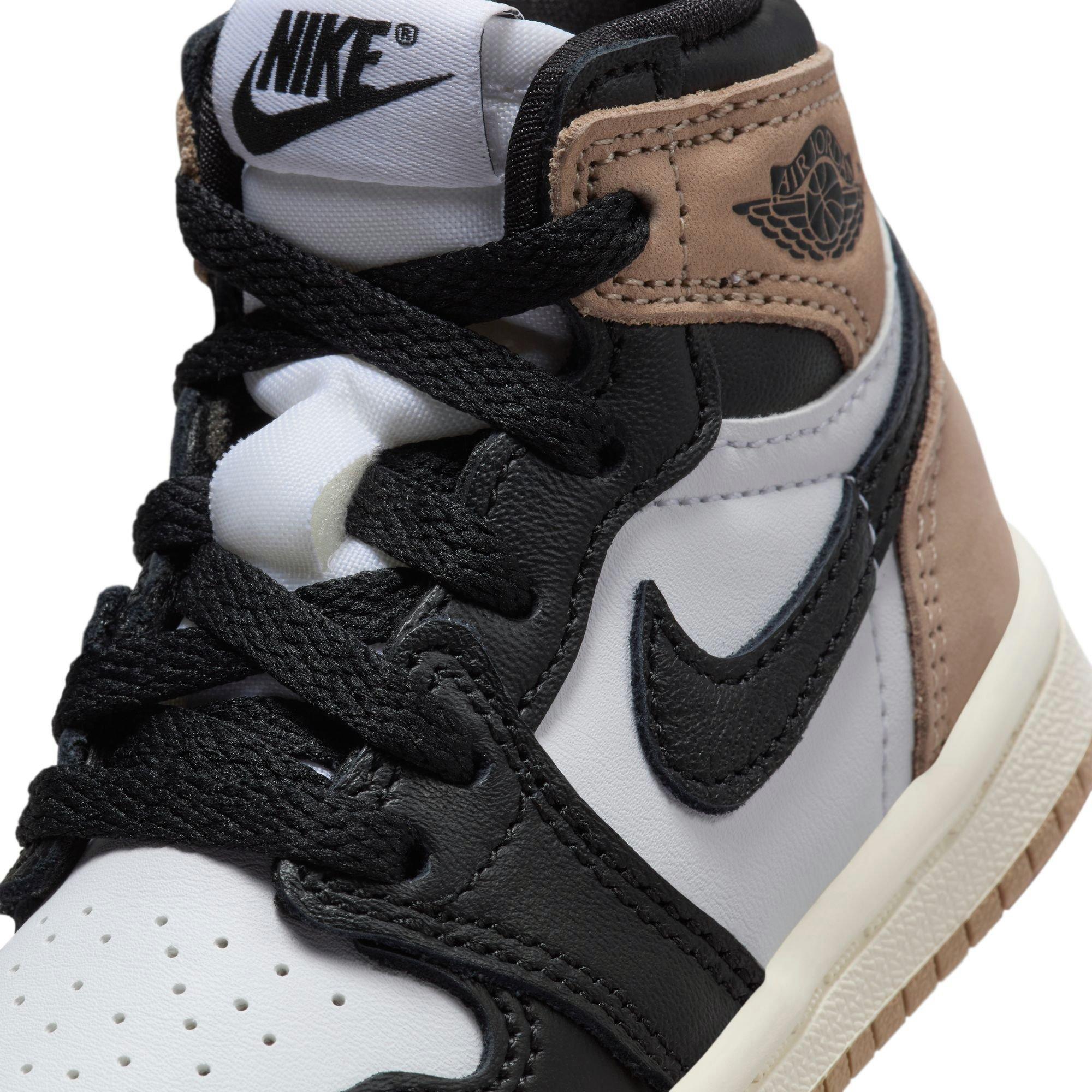 Jordan 1 Retro High OG Toddler Girls' Latte Shoe