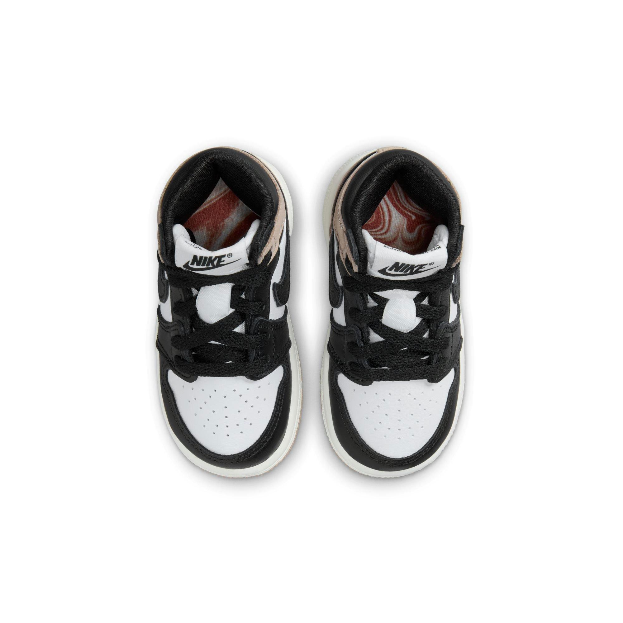 Jordan 1 Retro High OG Toddler Girls' Latte Shoe