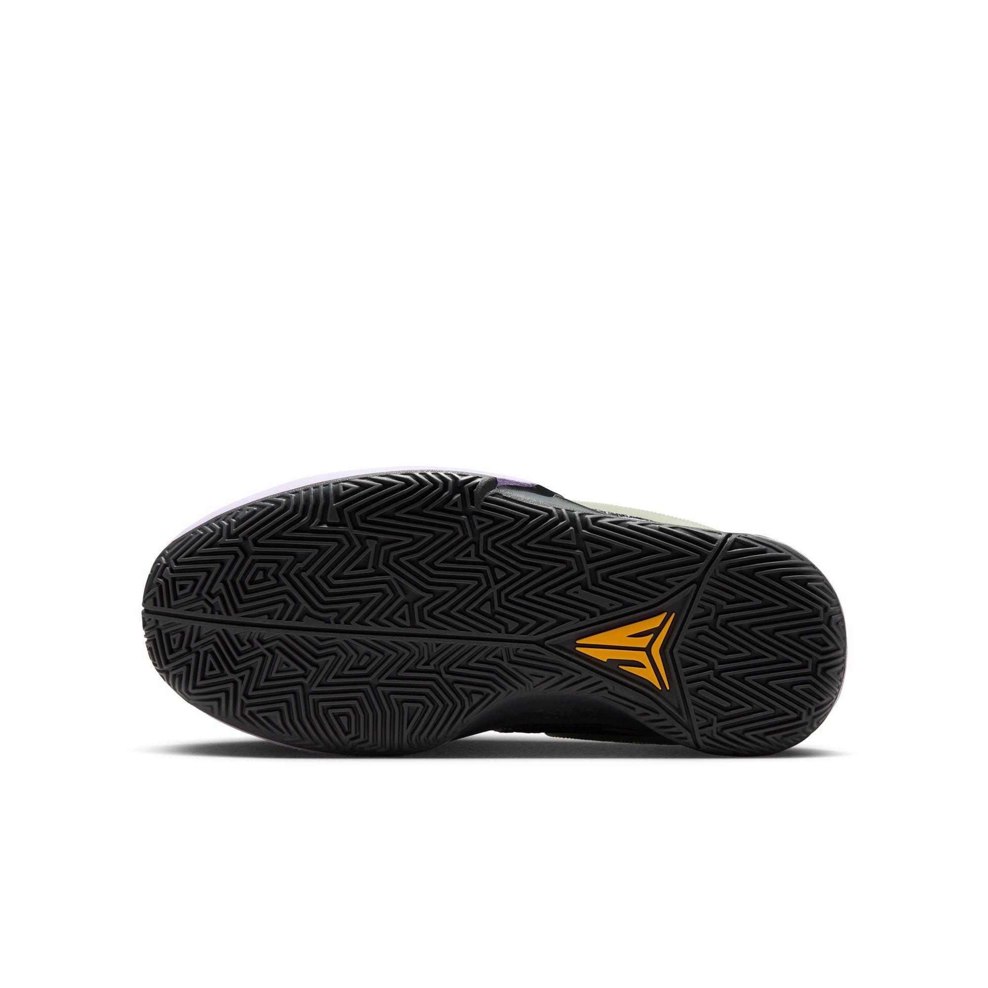 Nike Ja 1 "Night" Grade School Kids' Basketball Shoe - IRON GREY/LILAC BLOOM/PHOTO BLUE Thumbnail View 12