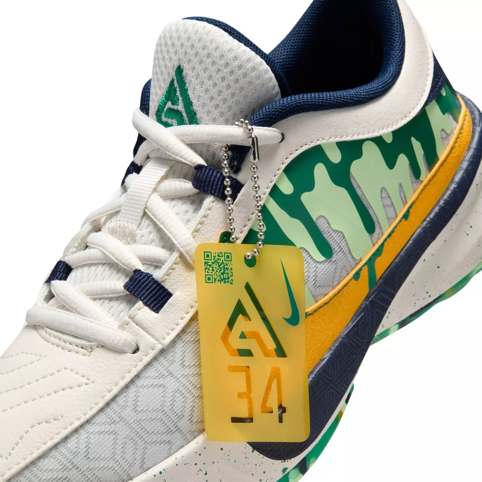 Nike Freak 5 SE "Summer Camp" Grade School Kids' Basketball Shoe - WOLF GREY/UNIVERSITY GOLD/PHANTOM