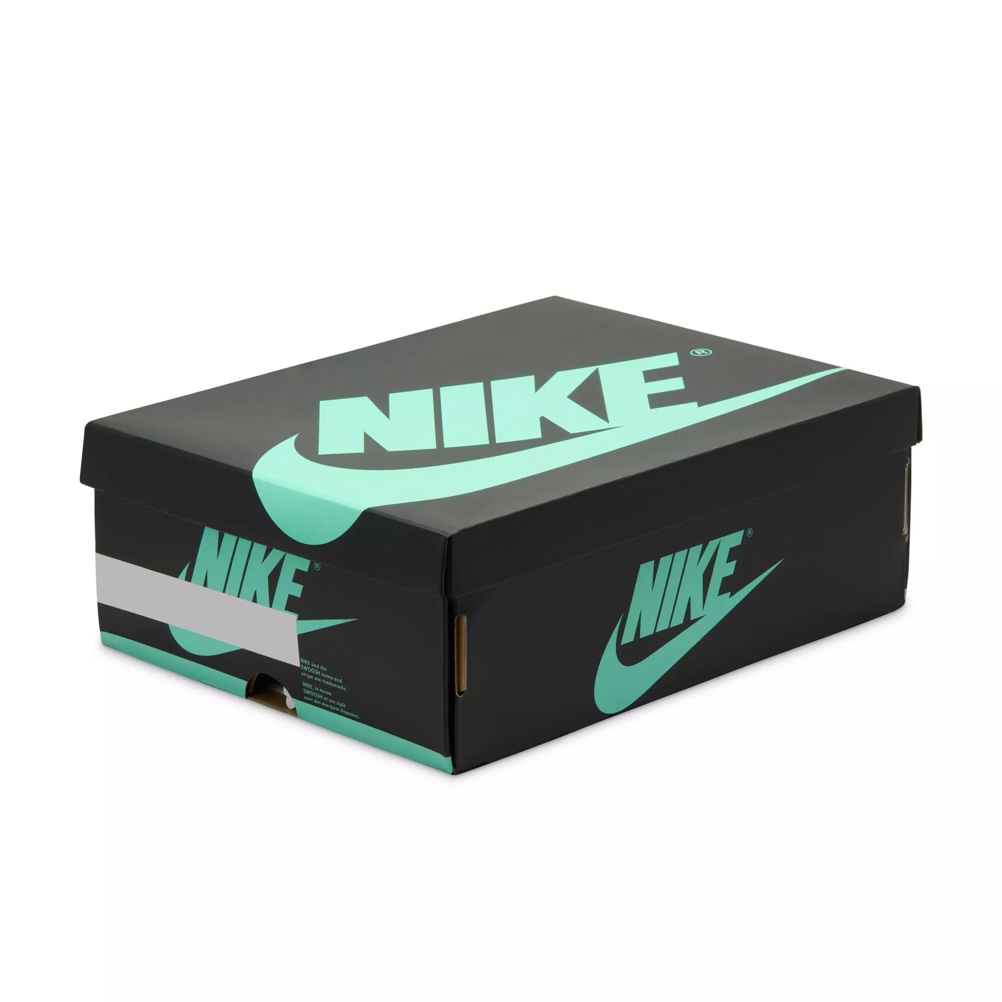 Jordan 1 Retro High OG "Green Glow" Grade School Kids' Shoe - WHITE/BLACK/GREEN GLOW