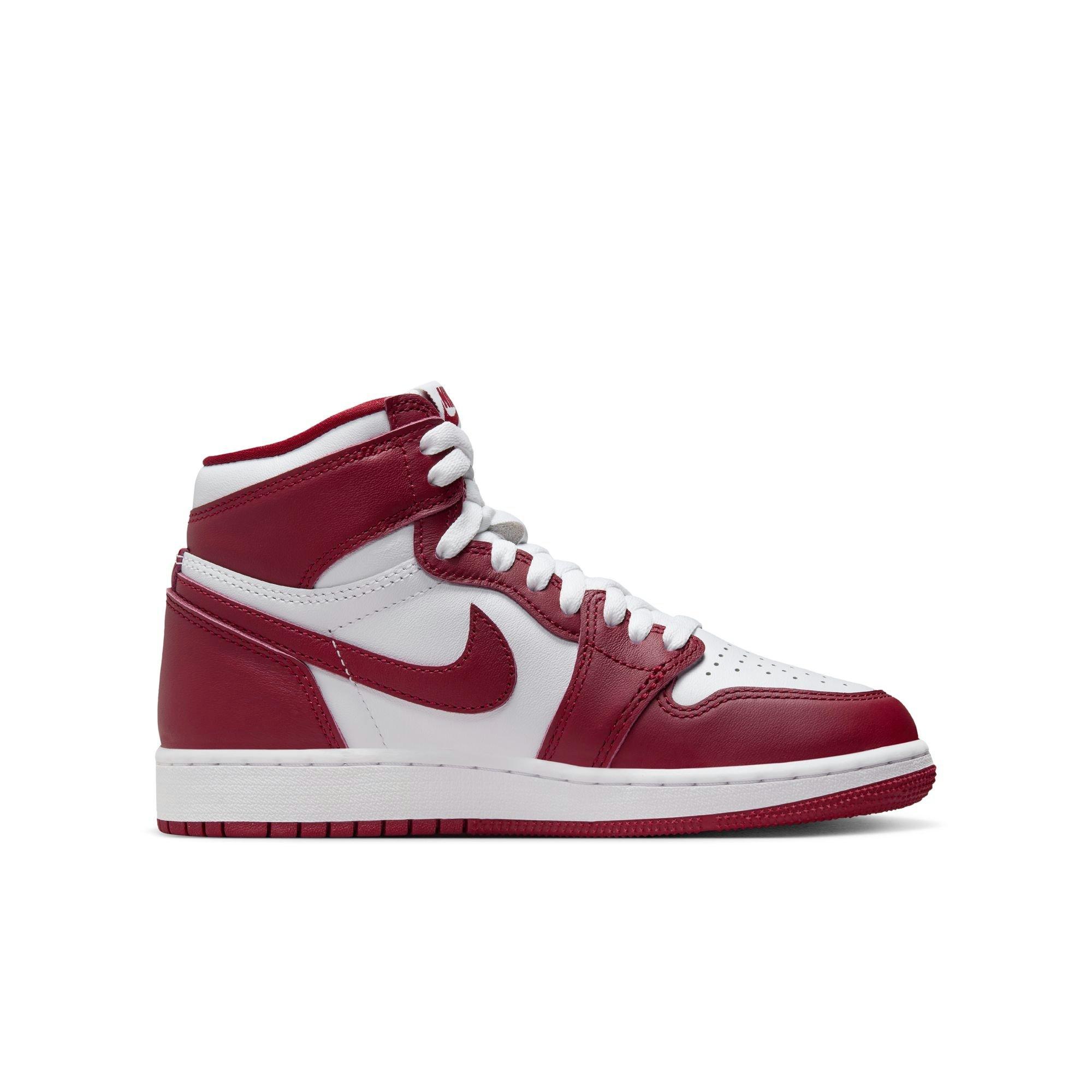 Jordan 1 Retro High OG Grade School Kids' "Artisanal Red" Shoe