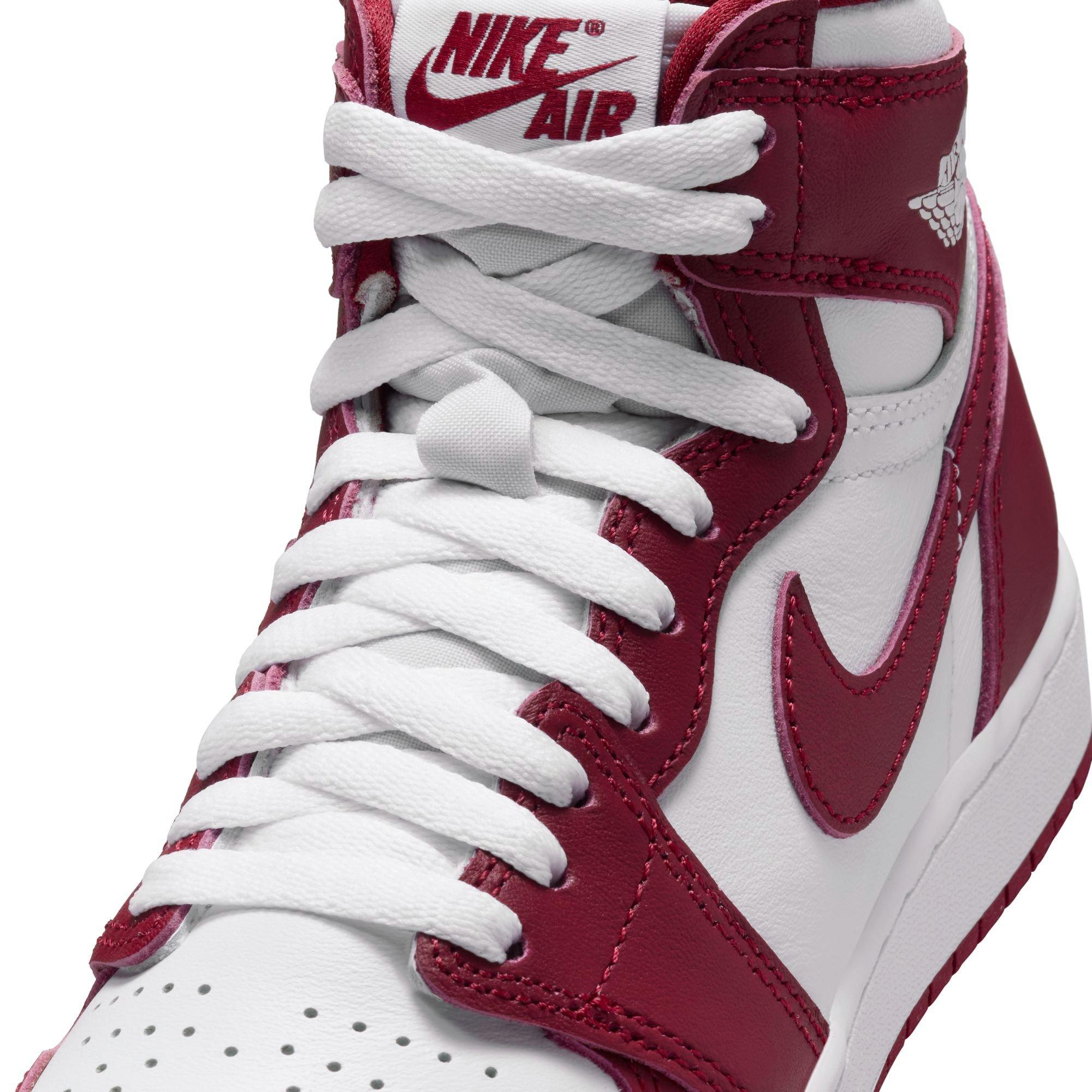 Jordan 1 Retro High OG Grade School Kids' "Artisanal Red" Shoe