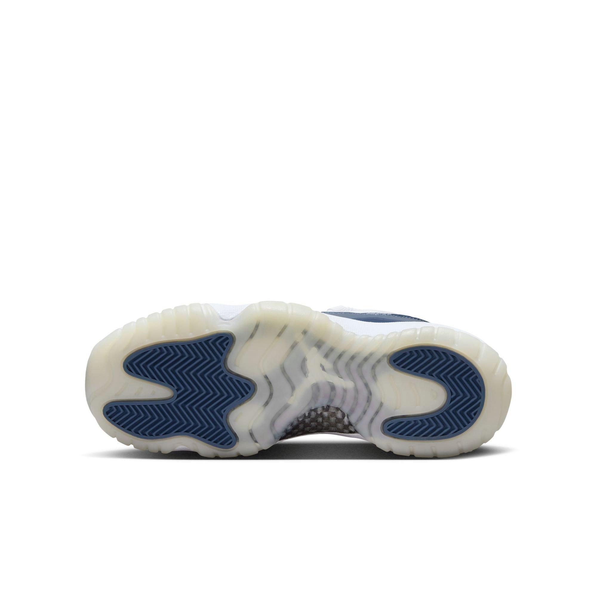 Jordan 11 Retro Low "Diffused Blue" Grade School Kids' Shoe