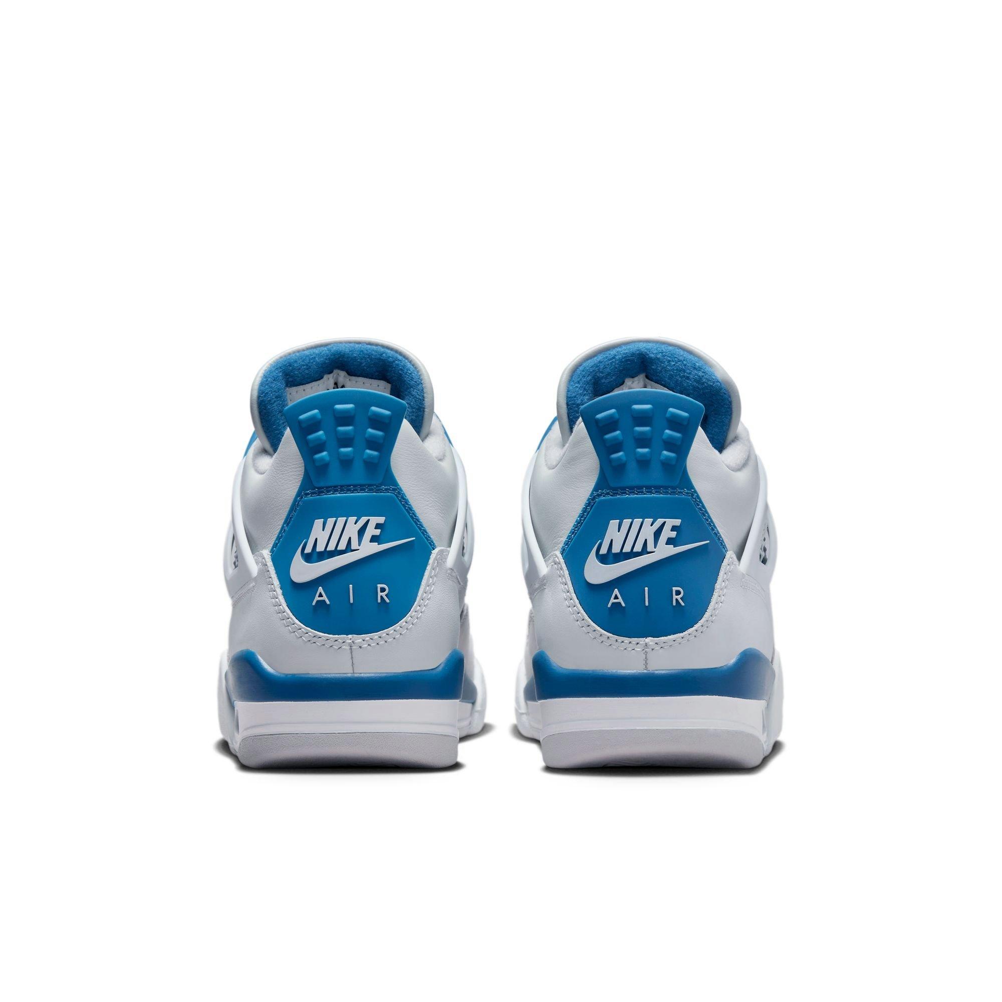 Jordan 4 Retro Grade School Kids' "Industrial Blue" Shoe