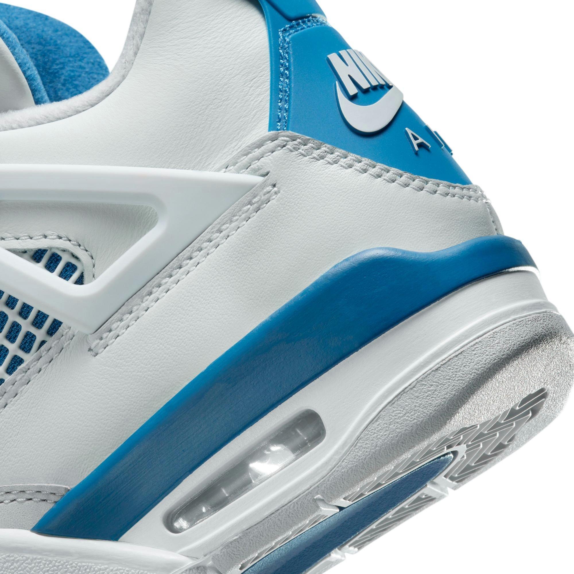 Jordan 4 Retro Grade School Kids' "Industrial Blue" Shoe