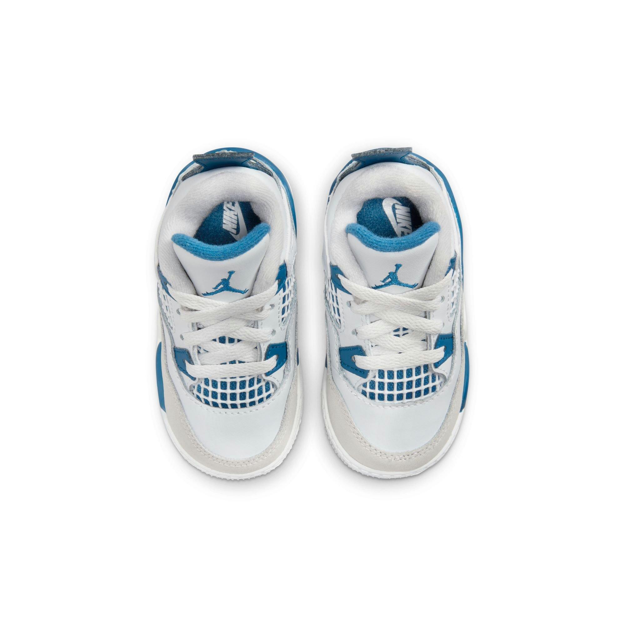 Jordan 4 Retro Toddler Kids' Industrial Blue Shoe