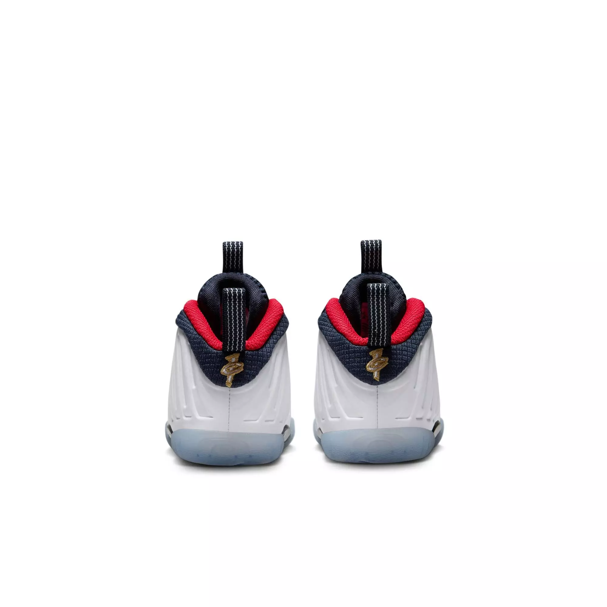 Nike Little Posite One "Obsidian/White/Red" Toddler Kids' Shoe - OBSIDIAN/WHITE/UNIVERSITY RED