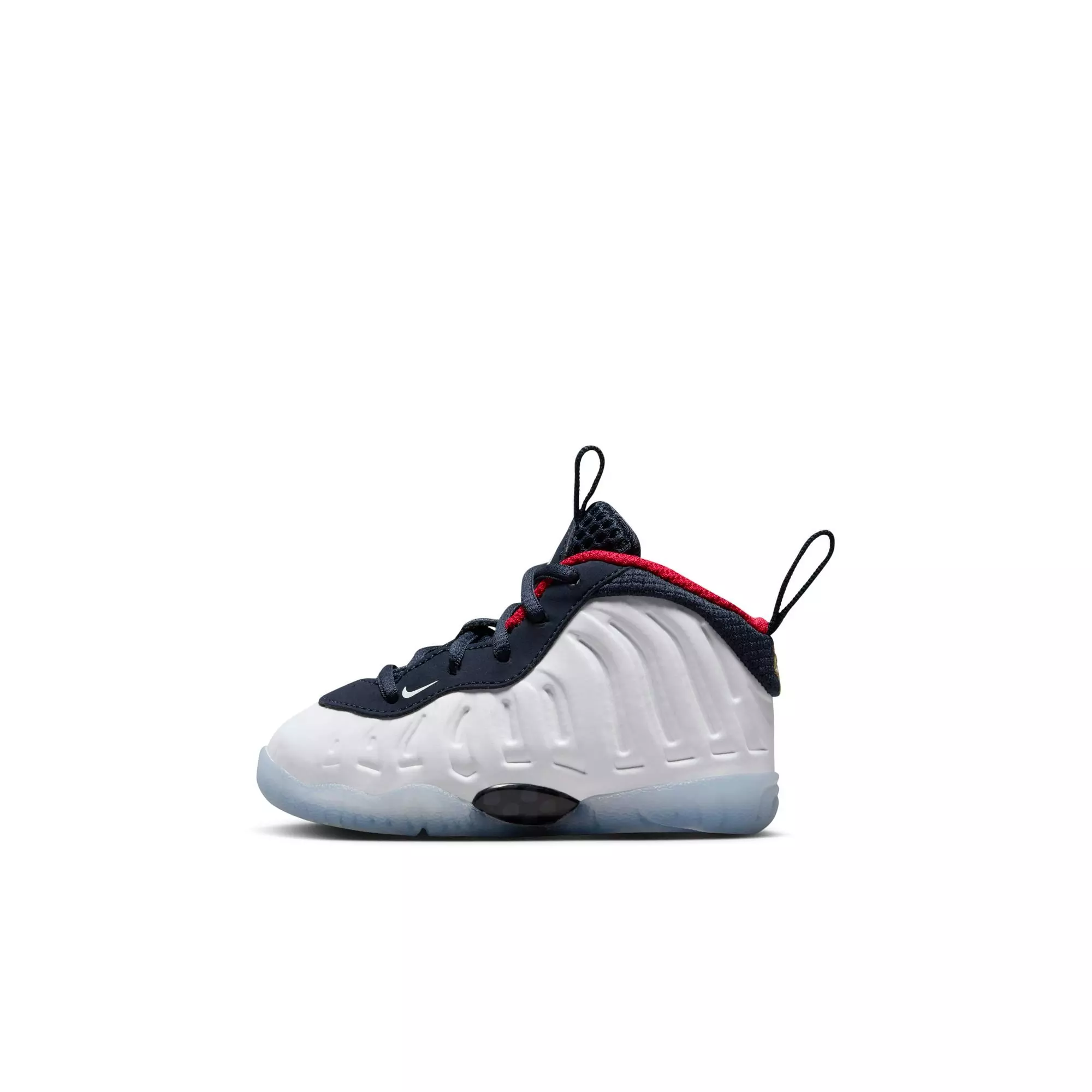 Nike Little Posite One "Obsidian/White/Red" Toddler Kids' Shoe - OBSIDIAN/WHITE/UNIVERSITY RED