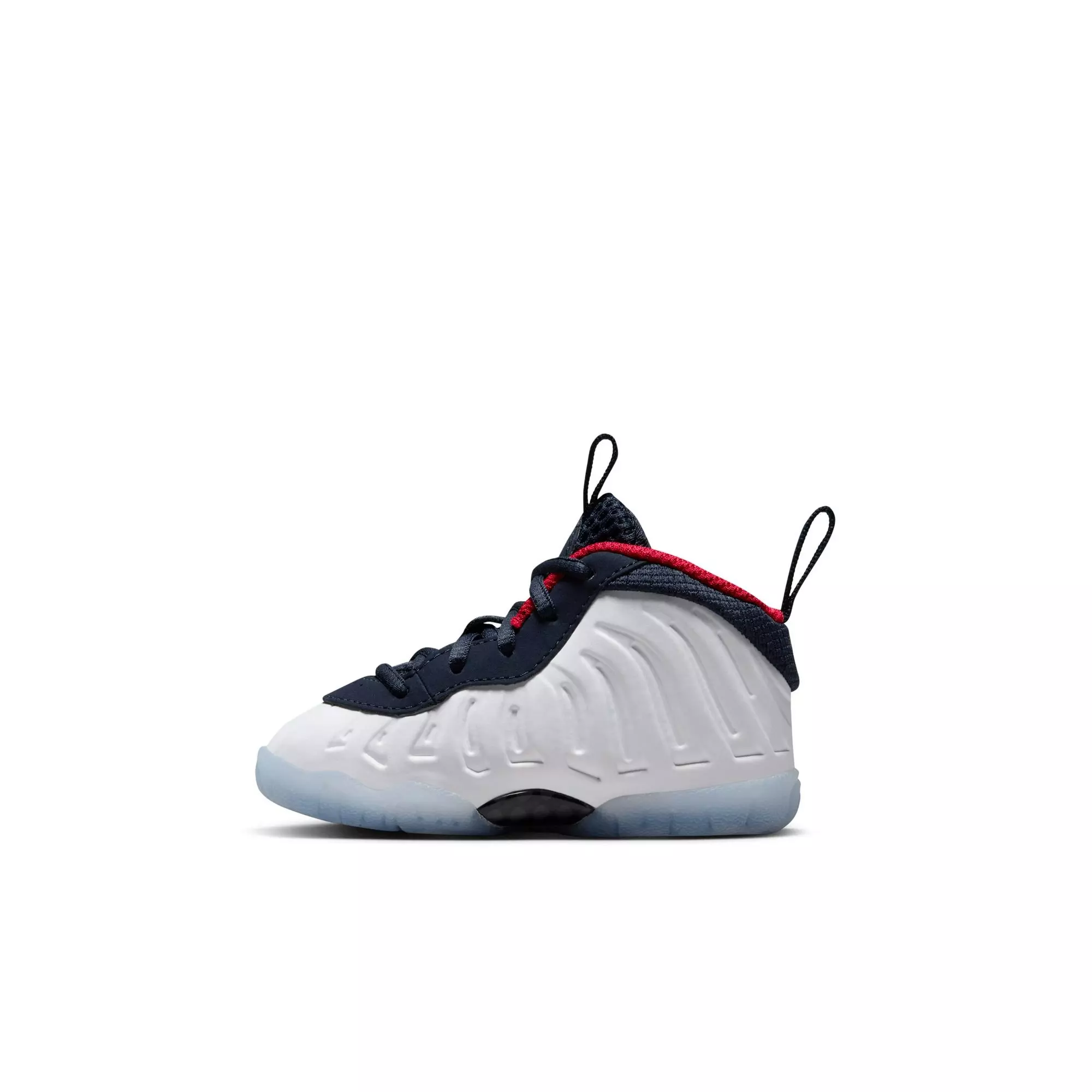 Nike Little Posite One "Obsidian/White/Red" Toddler Kids' Shoe - OBSIDIAN/WHITE/UNIVERSITY RED