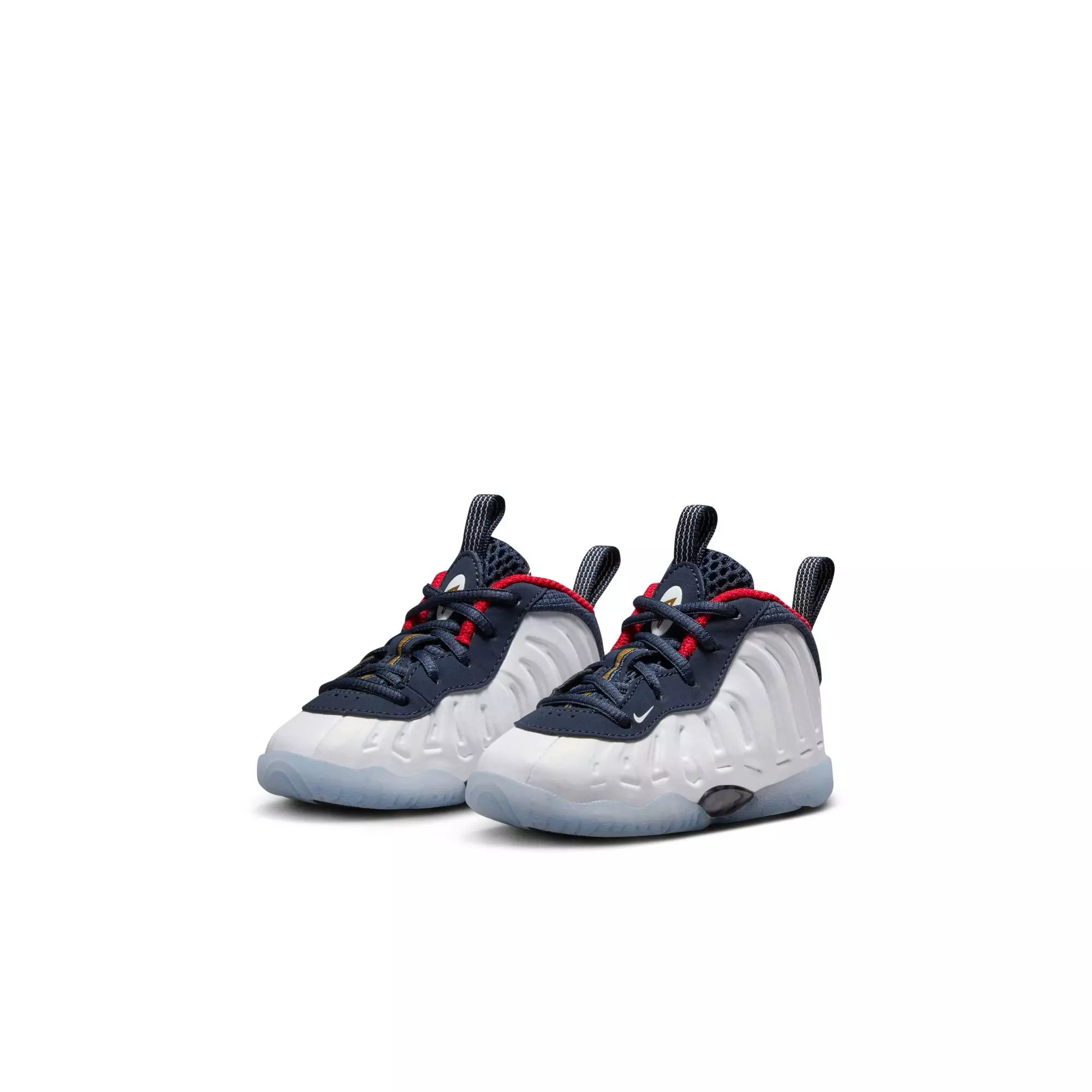 Nike Little Posite One "Obsidian/White/Red" Toddler Kids' Shoe - OBSIDIAN/WHITE/UNIVERSITY RED