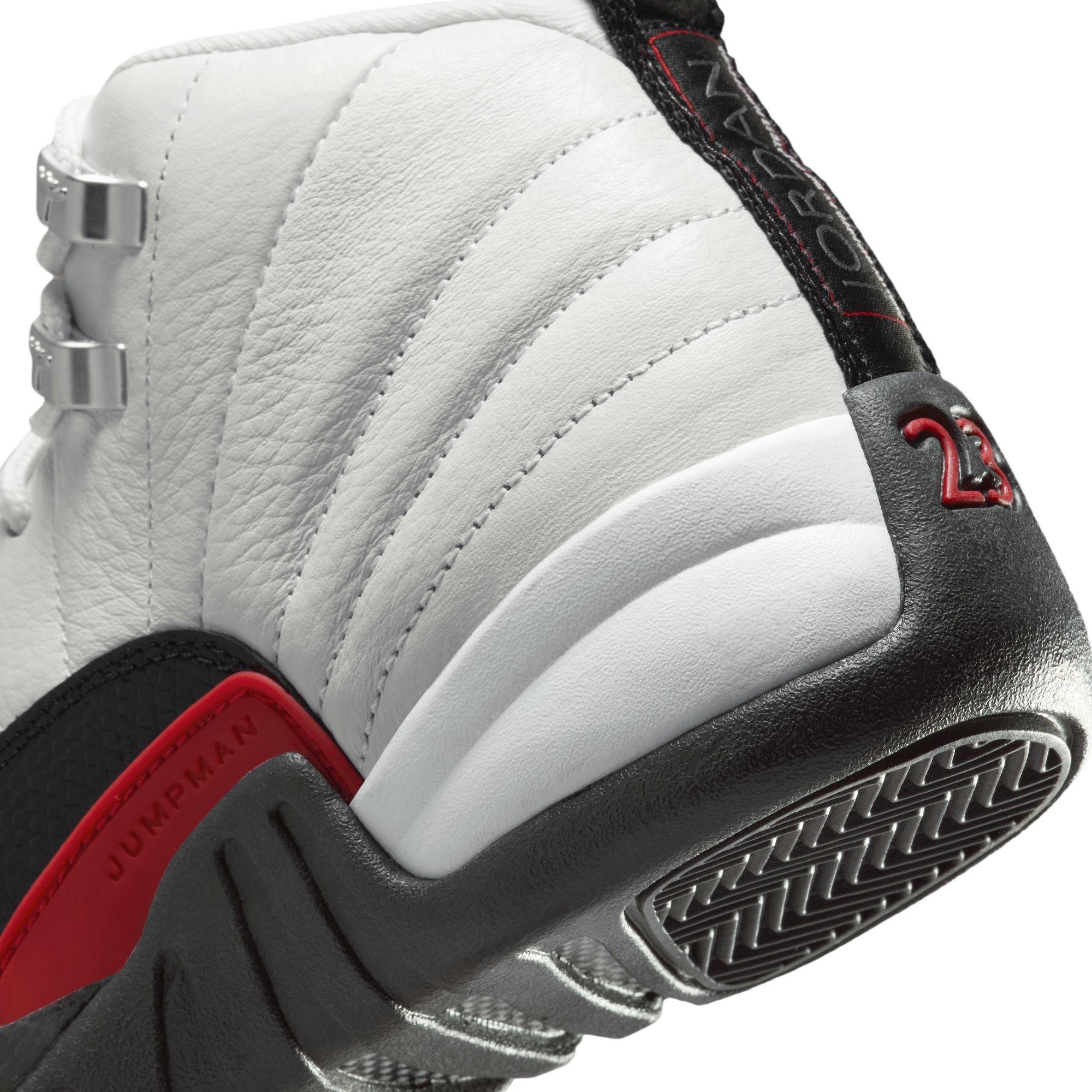 Jordan 12 Retro Grade School Kids' "Taxi Flip" Shoe