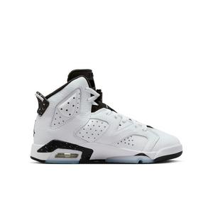 Jordan 6 Retro "White/Black" Grade School Kids' Shoe