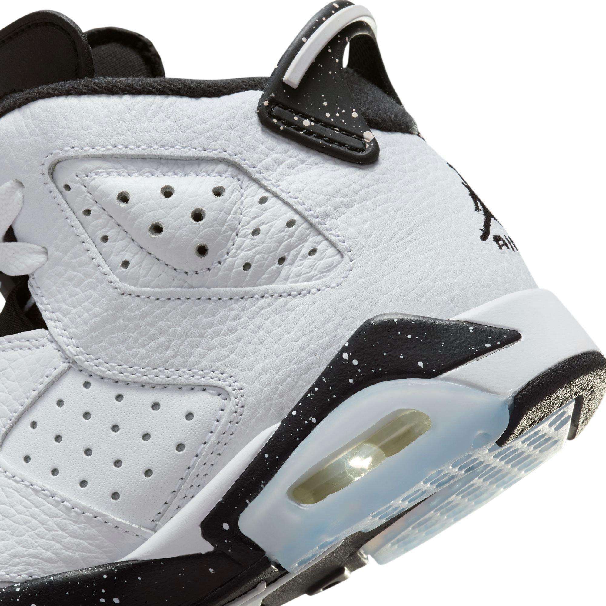 Jordan 6 Retro Grade School Kids' "White/Black" Shoe