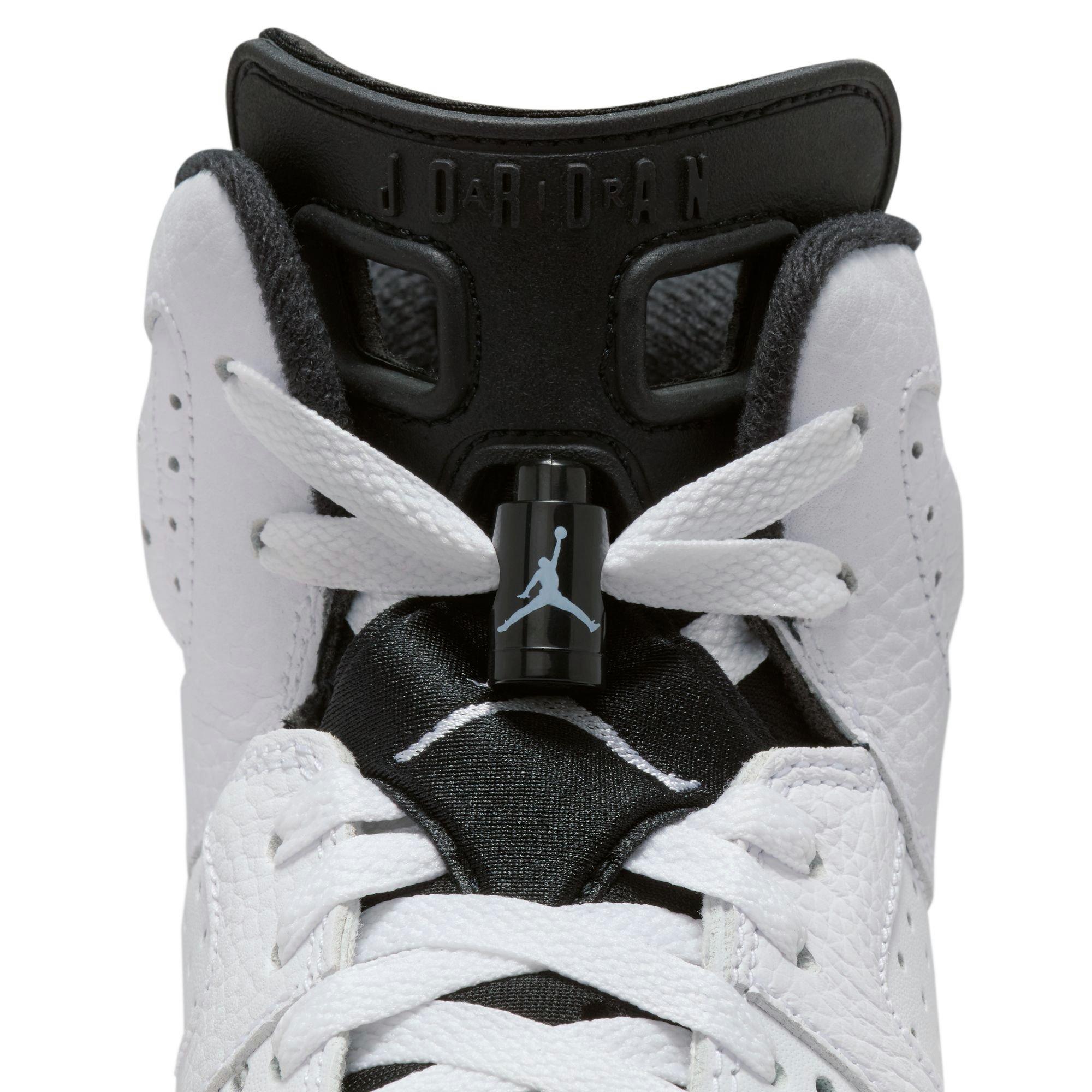 Jordan 6 Retro Grade School Kids' "White/Black" Shoe