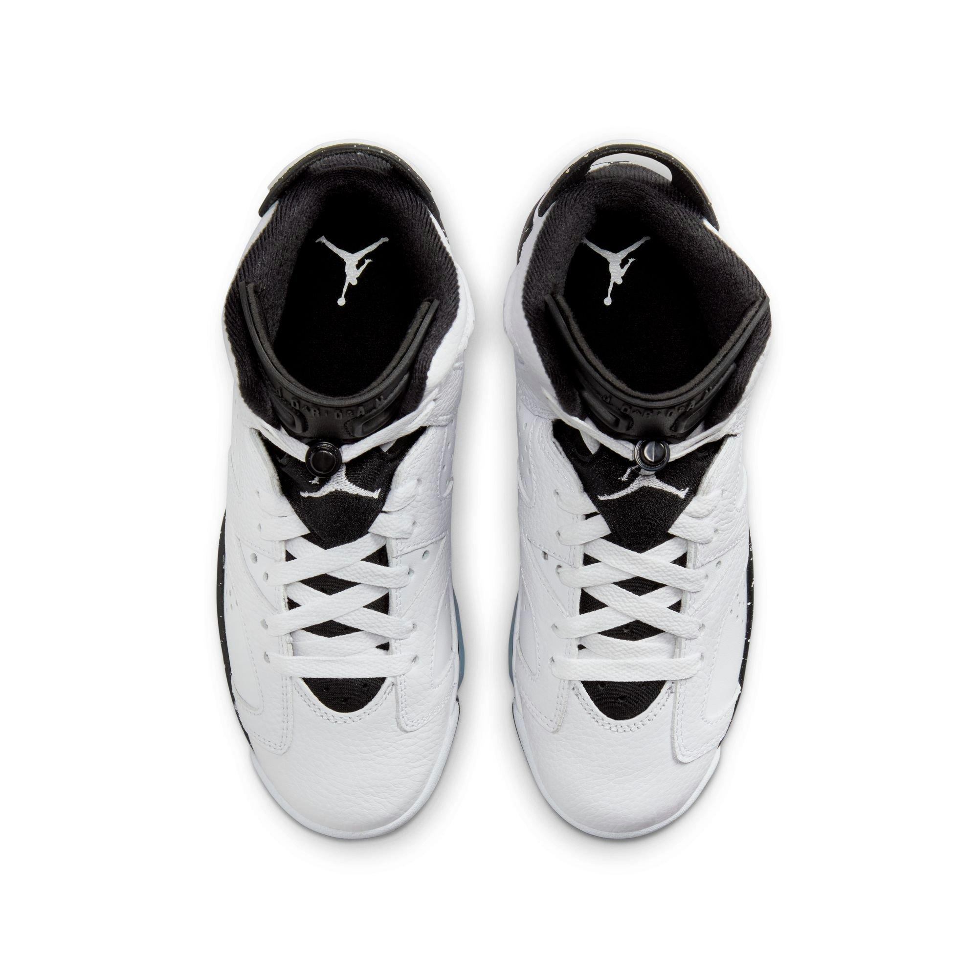 Jordan 6 Retro Grade School Kids' "White/Black" Shoe