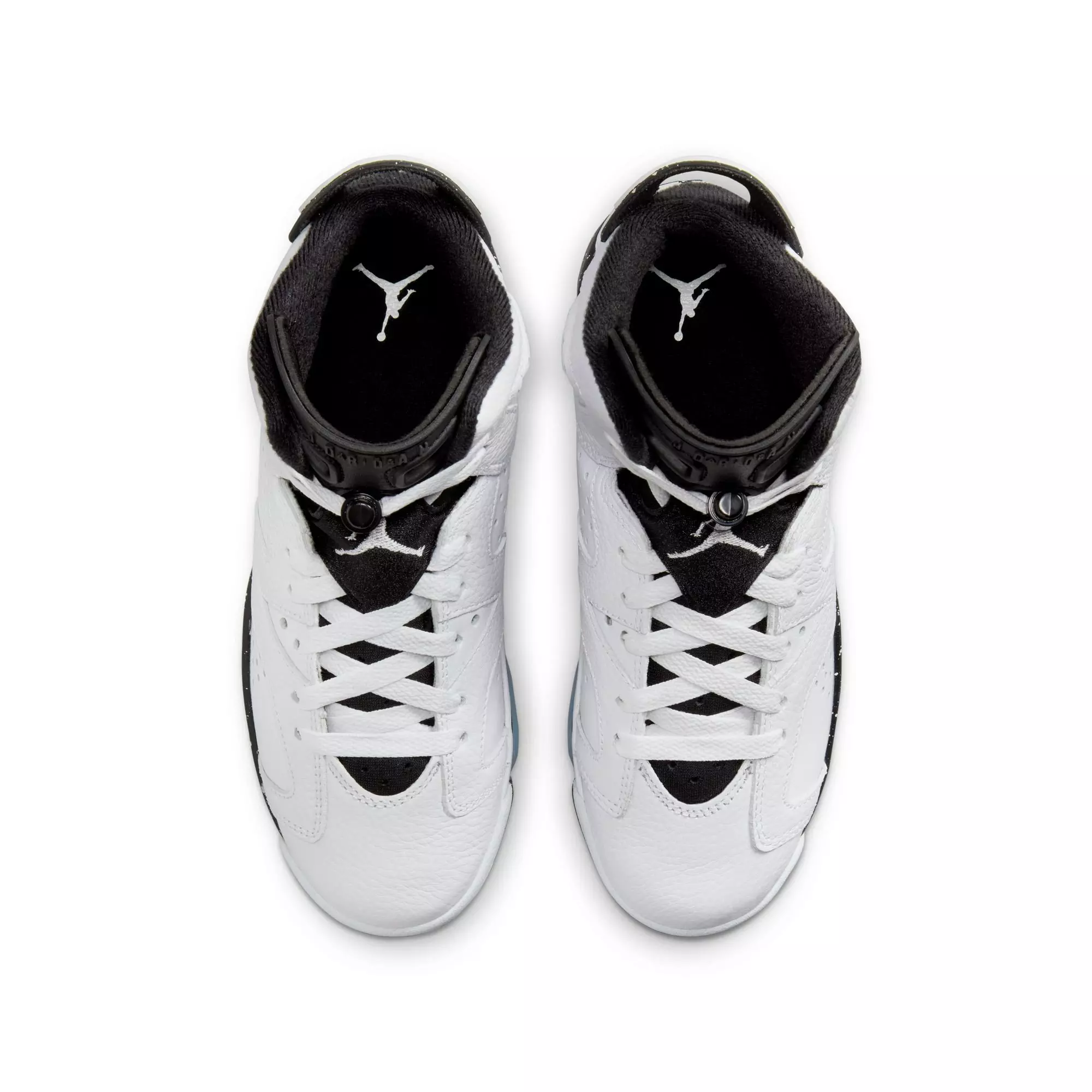 Jordan 6 Retro "White/Black" Grade School Kids' Shoe - WHITE/BLACK
