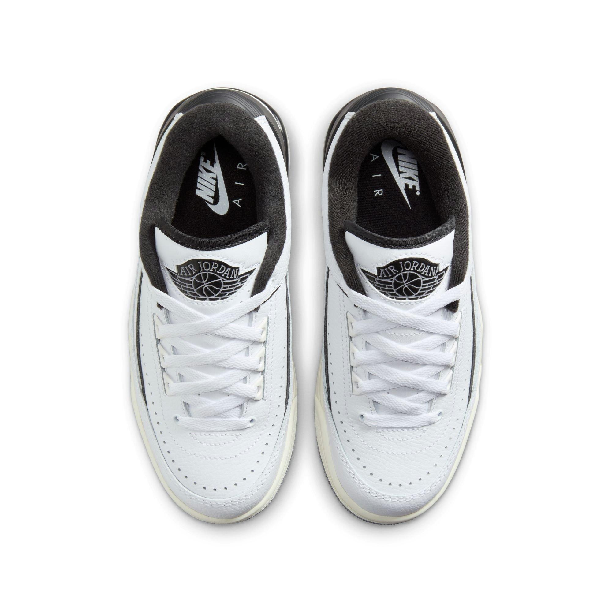 Jordan 2/3 Grade School Boys' "White/Black/Sail/Cement Grey" Shoe
