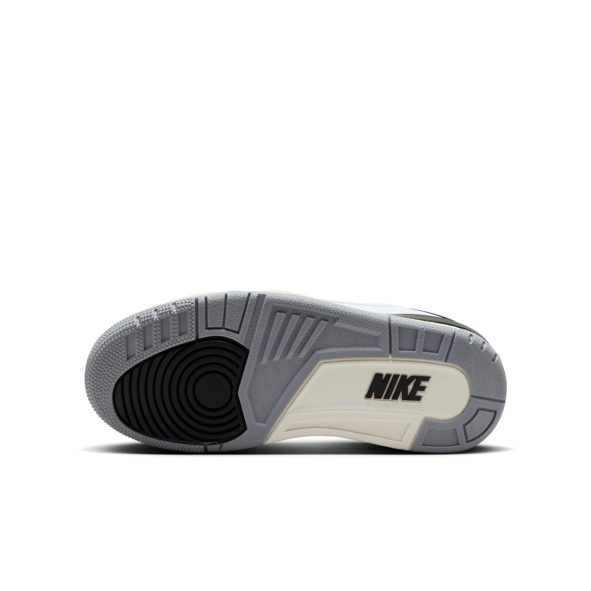 Jordan 2/3 Grade School Boys' "White/Black/Sail/Cement Grey" Shoe