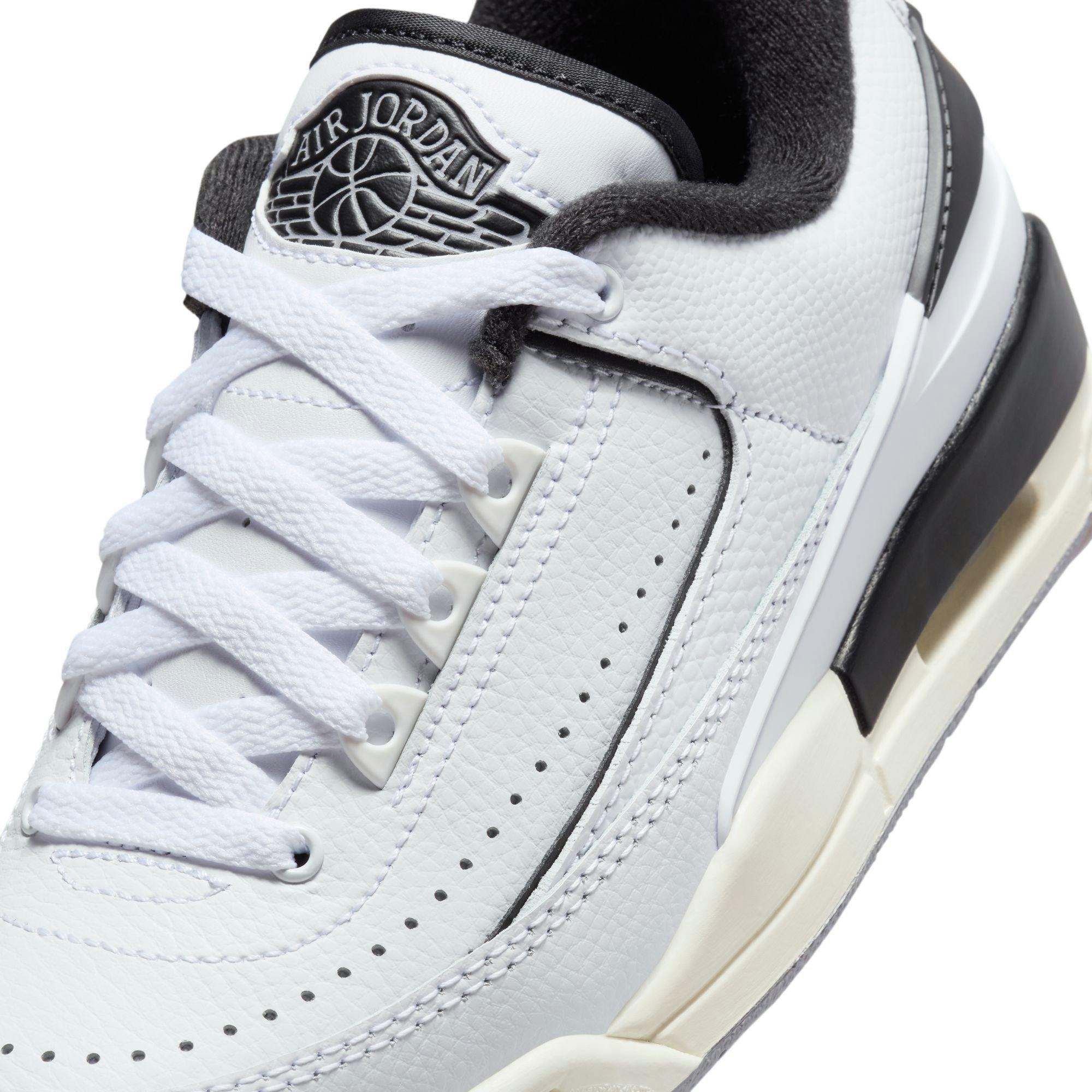 Jordan 2/3 Grade School Boys' "White/Black/Sail/Cement Grey" Shoe