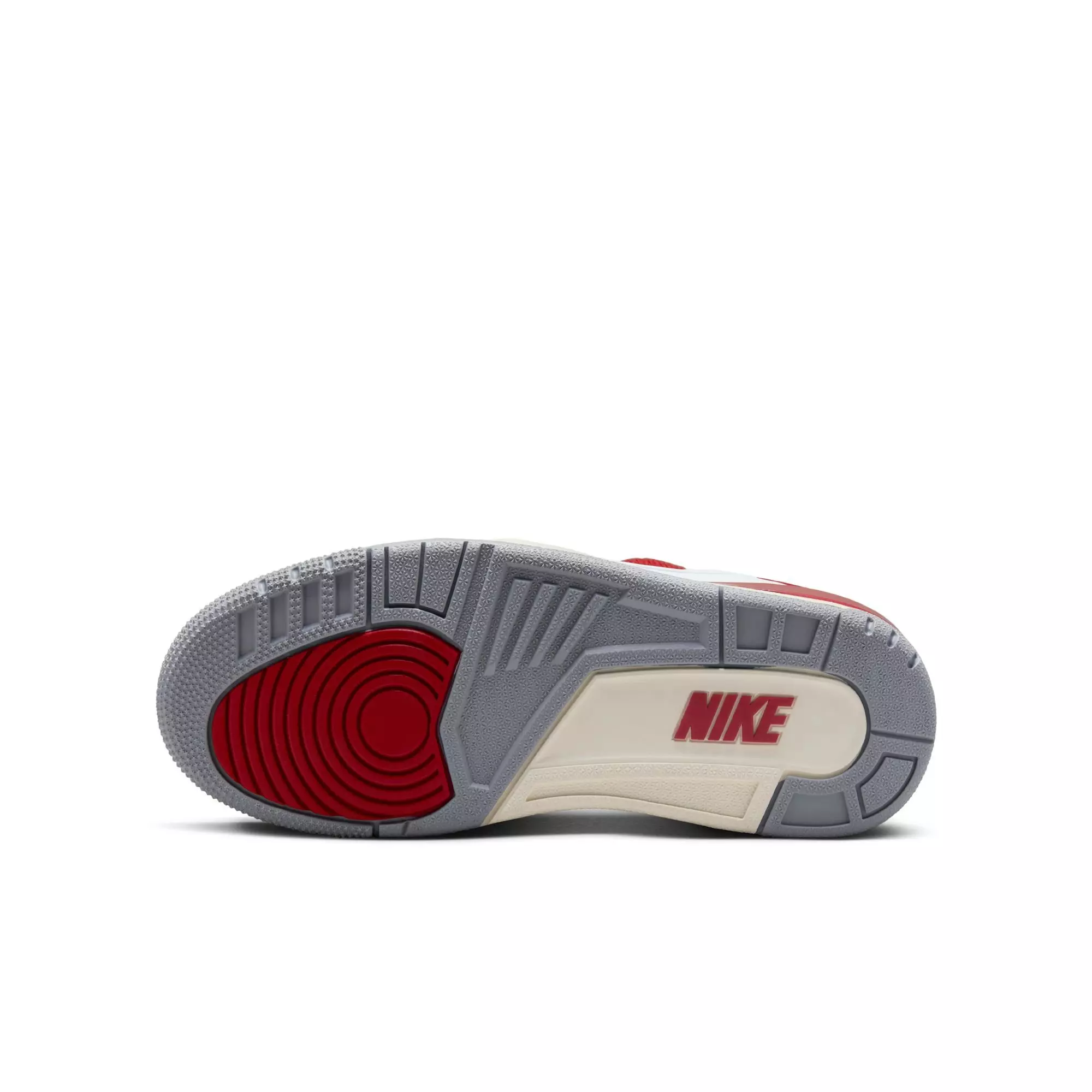 Jordan 2/3 "White/Varsity Red/Sail/Cement Grey" Grade School Boys' Shoe - WHITE/RED