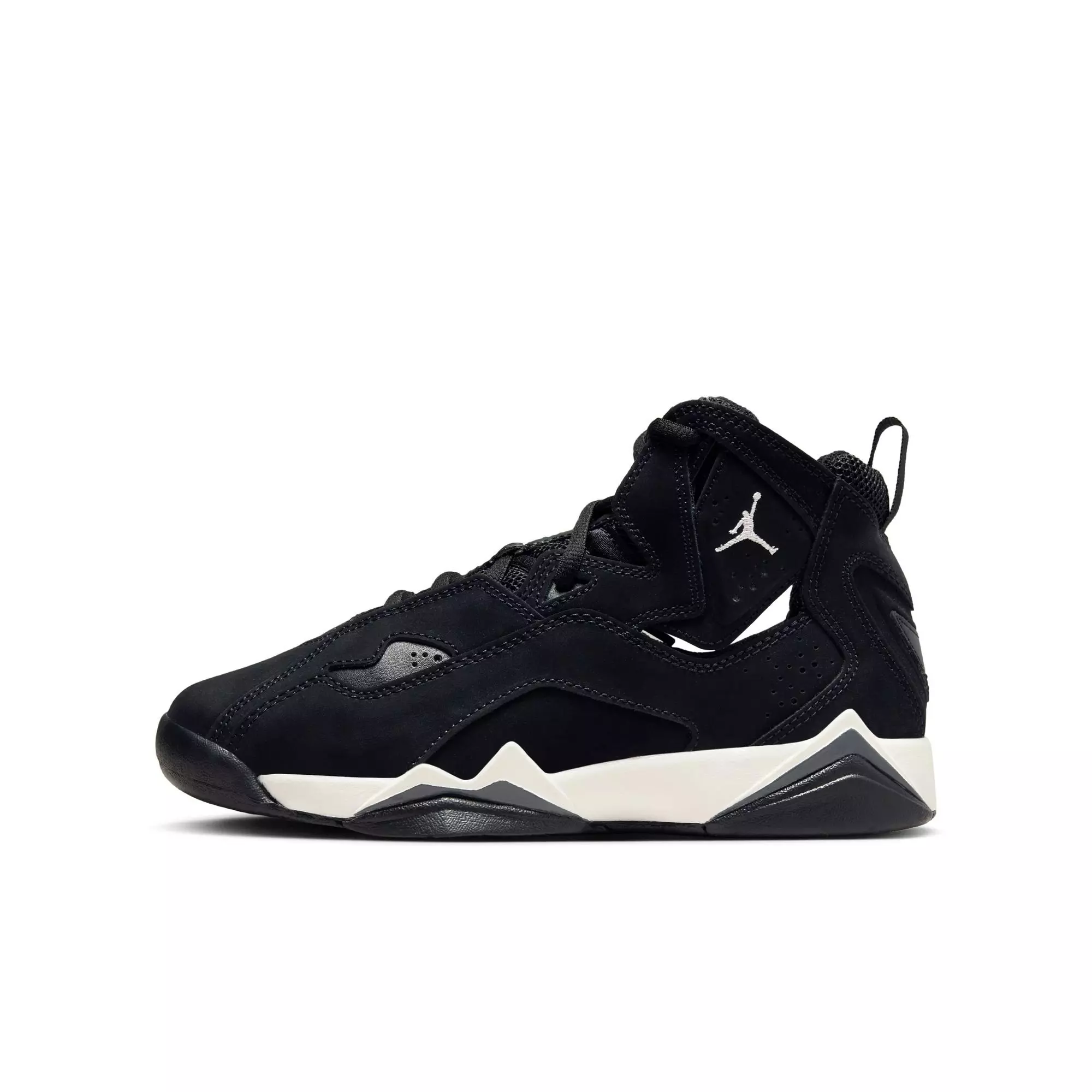 Jordan True Flight "Black/Phantom/Anthracite" Grade School Boys' Shoe - BLACK/TAN