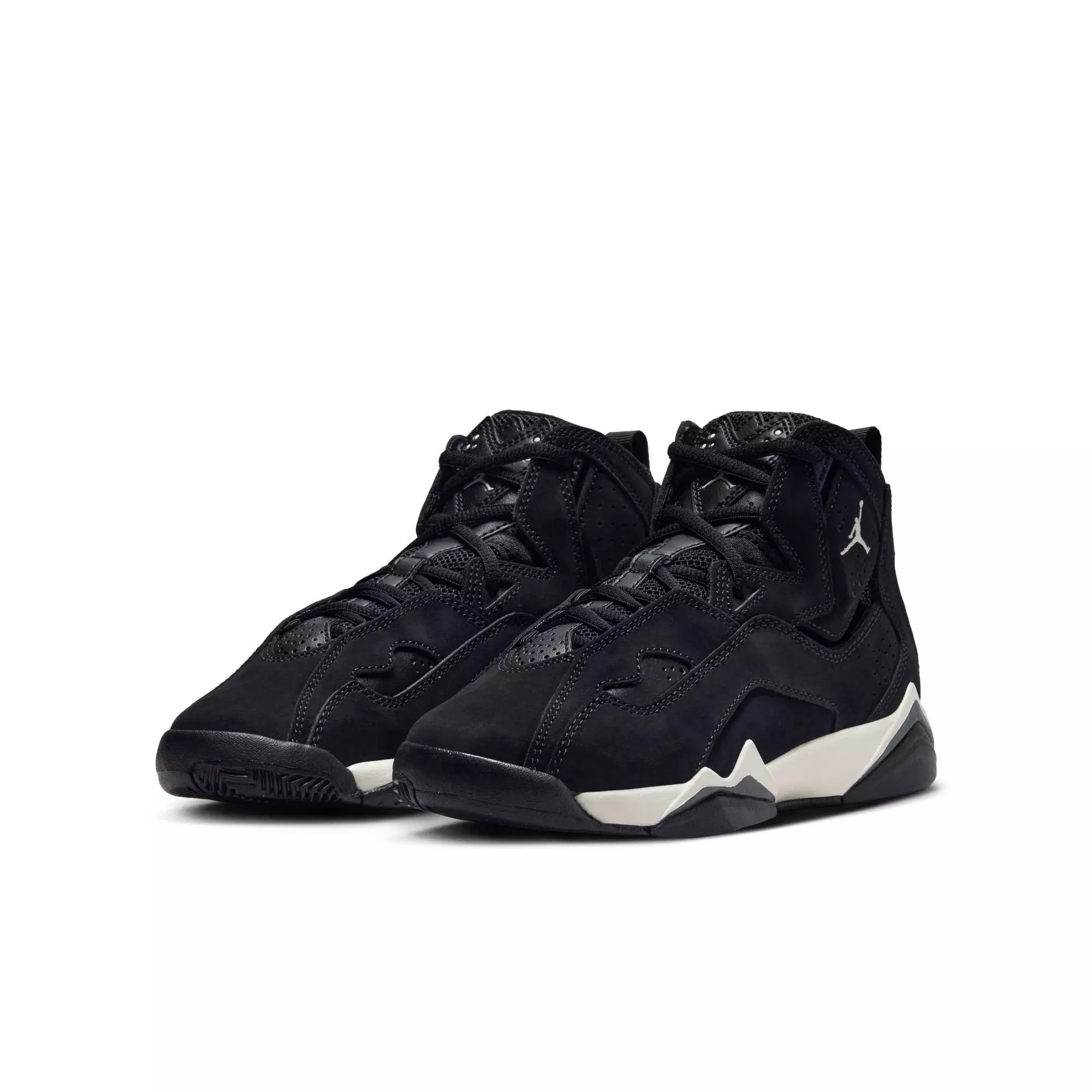Jordan True Flight "Black/Phantom/Anthracite" Grade School Boys' Shoe - BLACK/TAN
