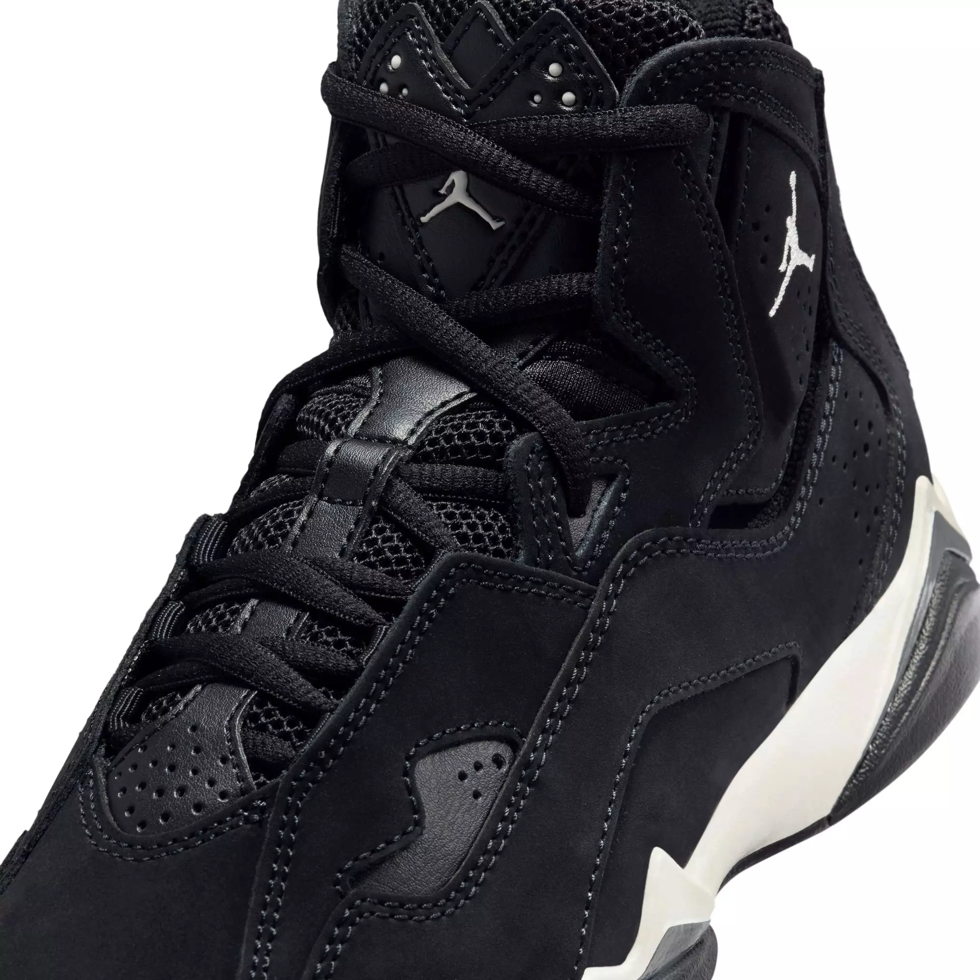 Jordan True Flight "Black/Phantom/Anthracite" Grade School Boys' Shoe - BLACK/TAN