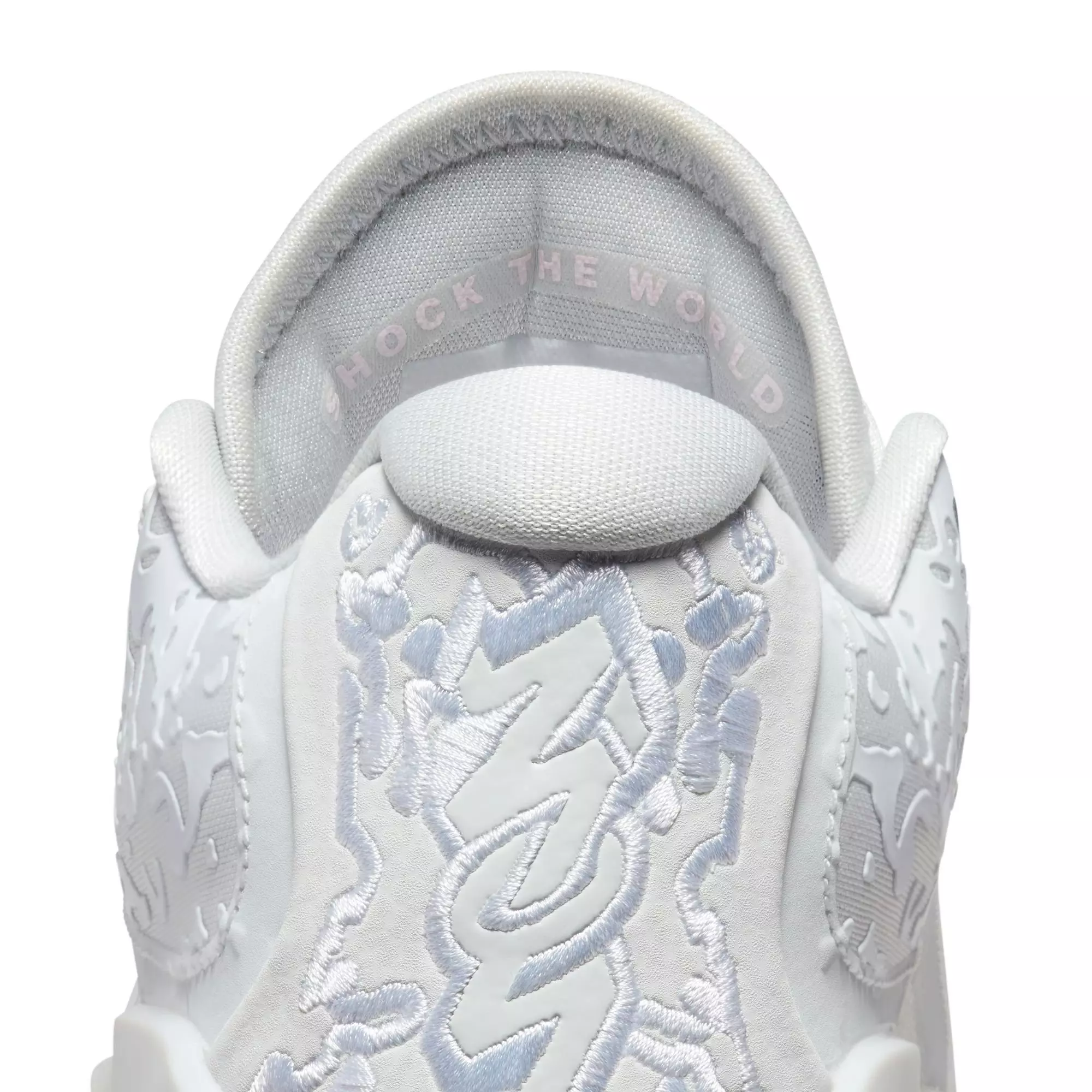 Jordan Zion 3 "Sanctuary" Grade School Kids' Basketball Shoe -  WHITE/VAPOR GREEN/PINK FOAM