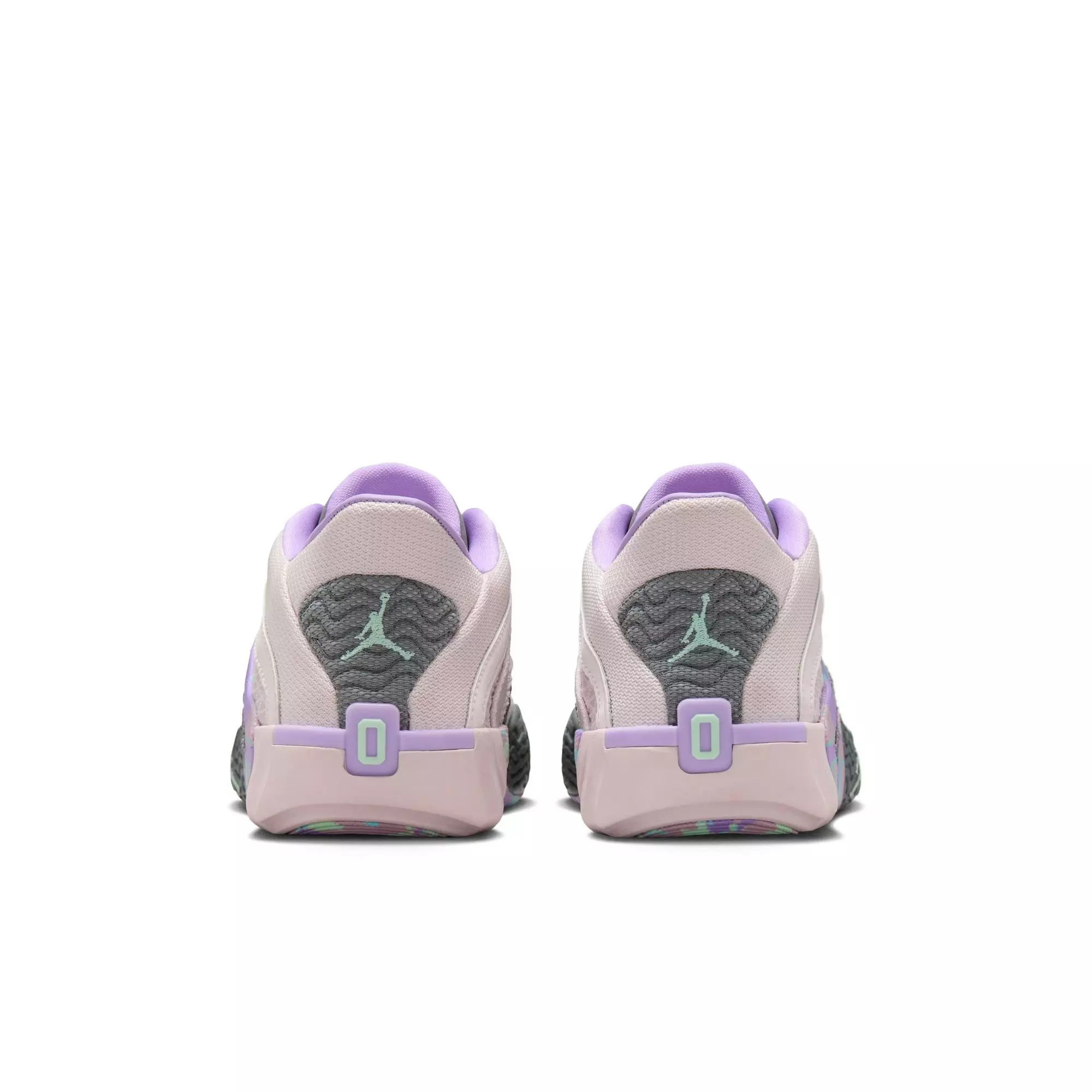 Jordan Tatum 2 "Sidewalk Chalk" Grade School Kids' Basketball Shoe - SOFT PINK/MINT FOAM/SMOKE