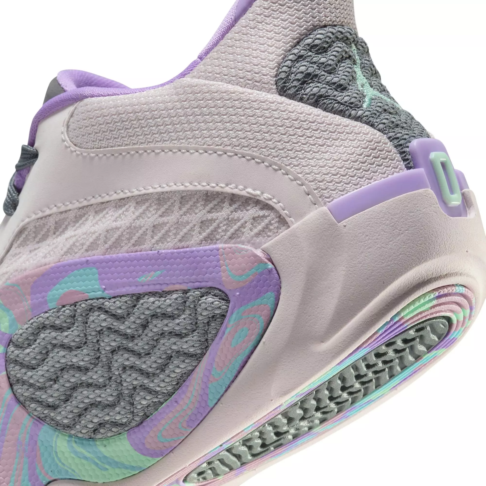 Jordan Tatum 2 "Sidewalk Chalk" Grade School Kids' Basketball Shoe - SOFT PINK/MINT FOAM/SMOKE