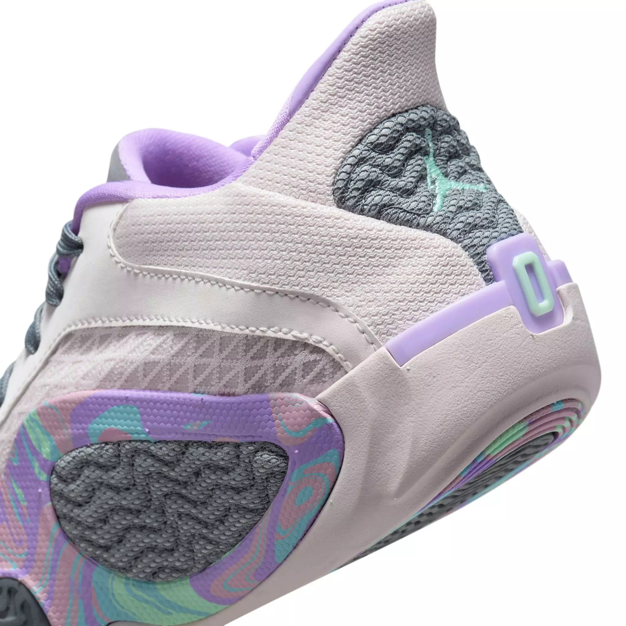 Jordan Tatum 2 "Sidewalk Chalk" Grade School Kids' Basketball Shoe - SOFT PINK/MINT FOAM/SMOKE