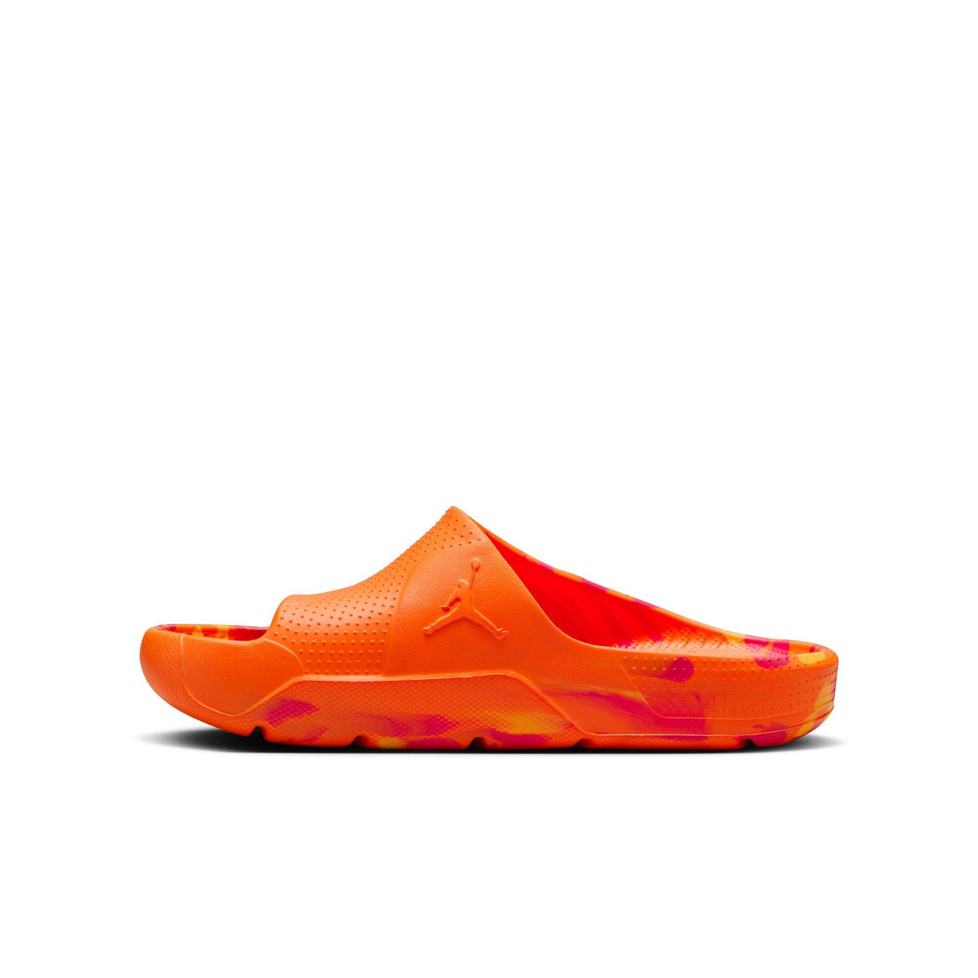 Jordan Post Grade School Boys' "Orange Blaze/Orange Peel/University Red" Slide