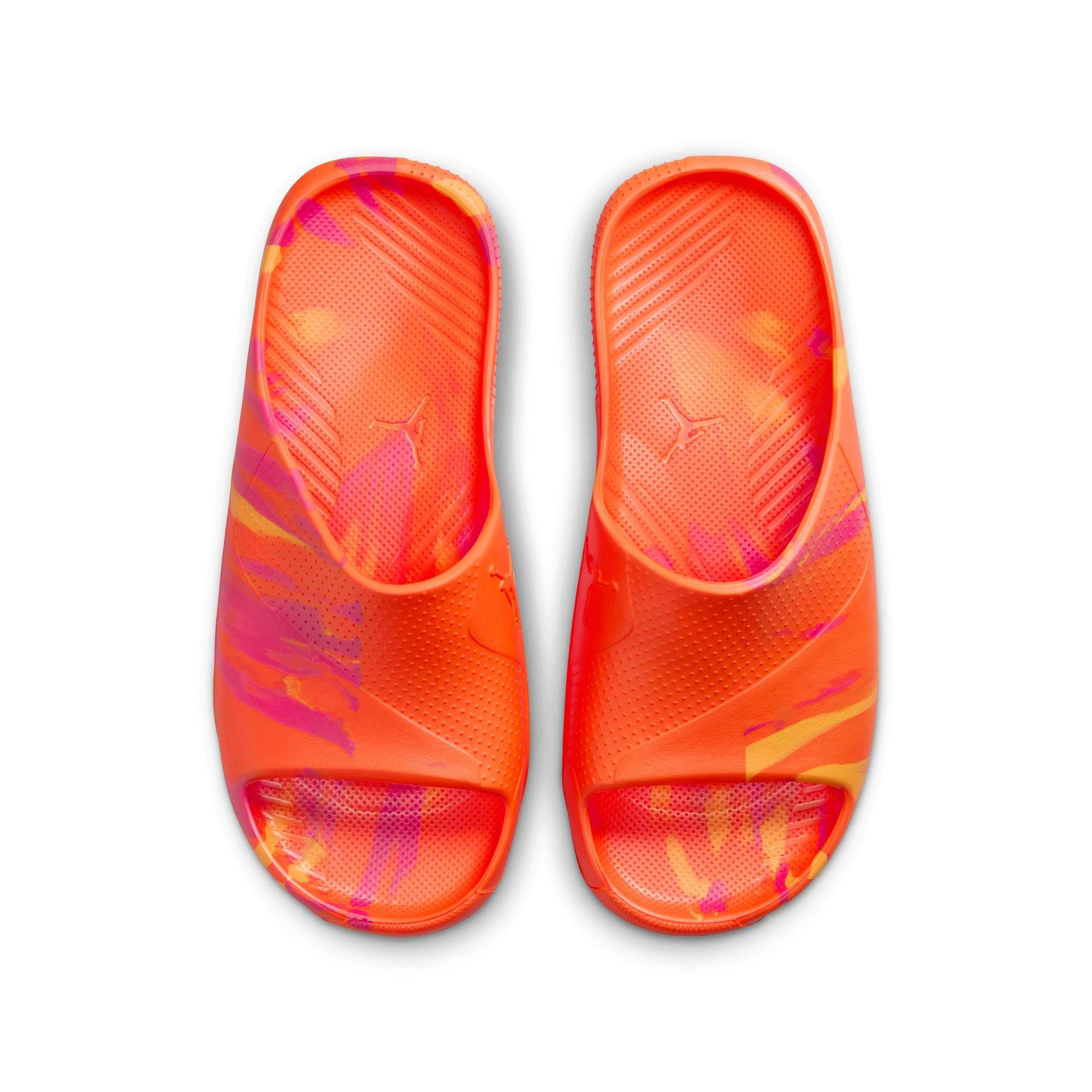 Jordan Post Grade School Boys' "Orange Blaze/Orange Peel/University Red" Slide