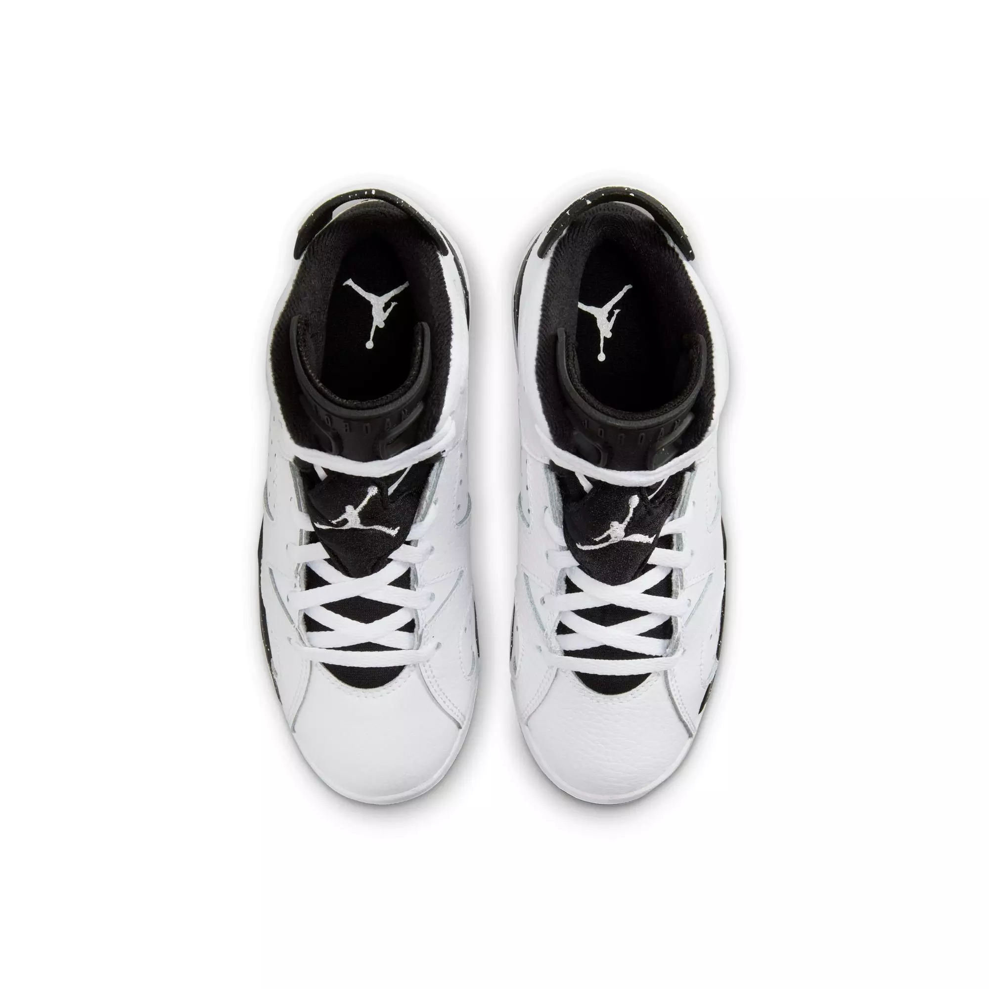 Jordan 6 Retro "White/Black" Preschool Kids' Shoe - WHITE/BLACK