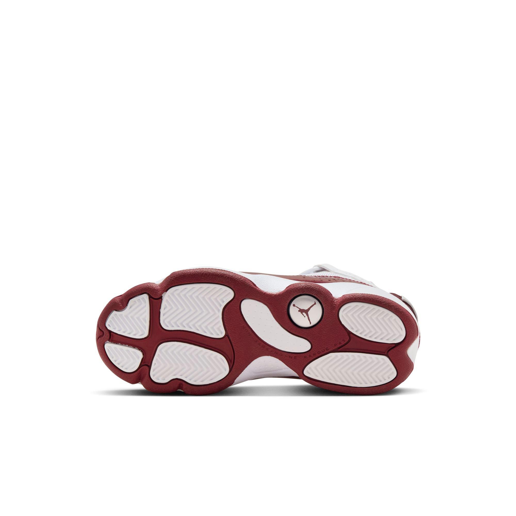 Jordan 6 Rings Preschool Boys' "White/Team Red" Shoe
