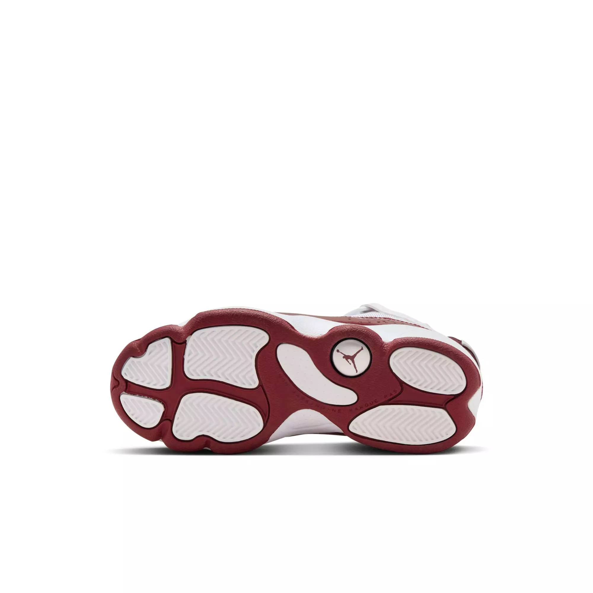 Jordan 6 Rings "White/Team Red" Preschool Boys' Shoe - WHITE/RED