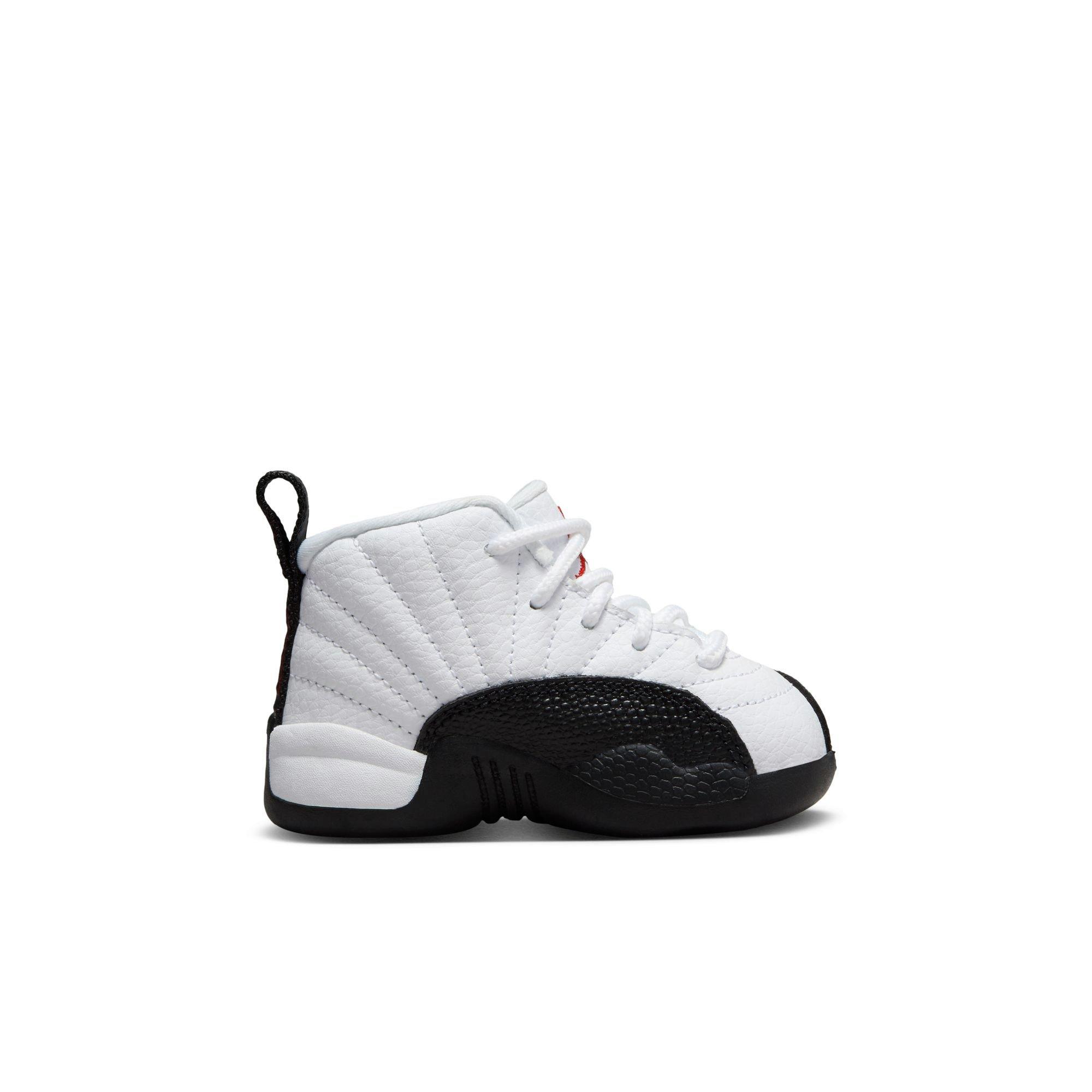 Jordan 12 Retro Toddler Kids' "Taxi Flip" Shoe