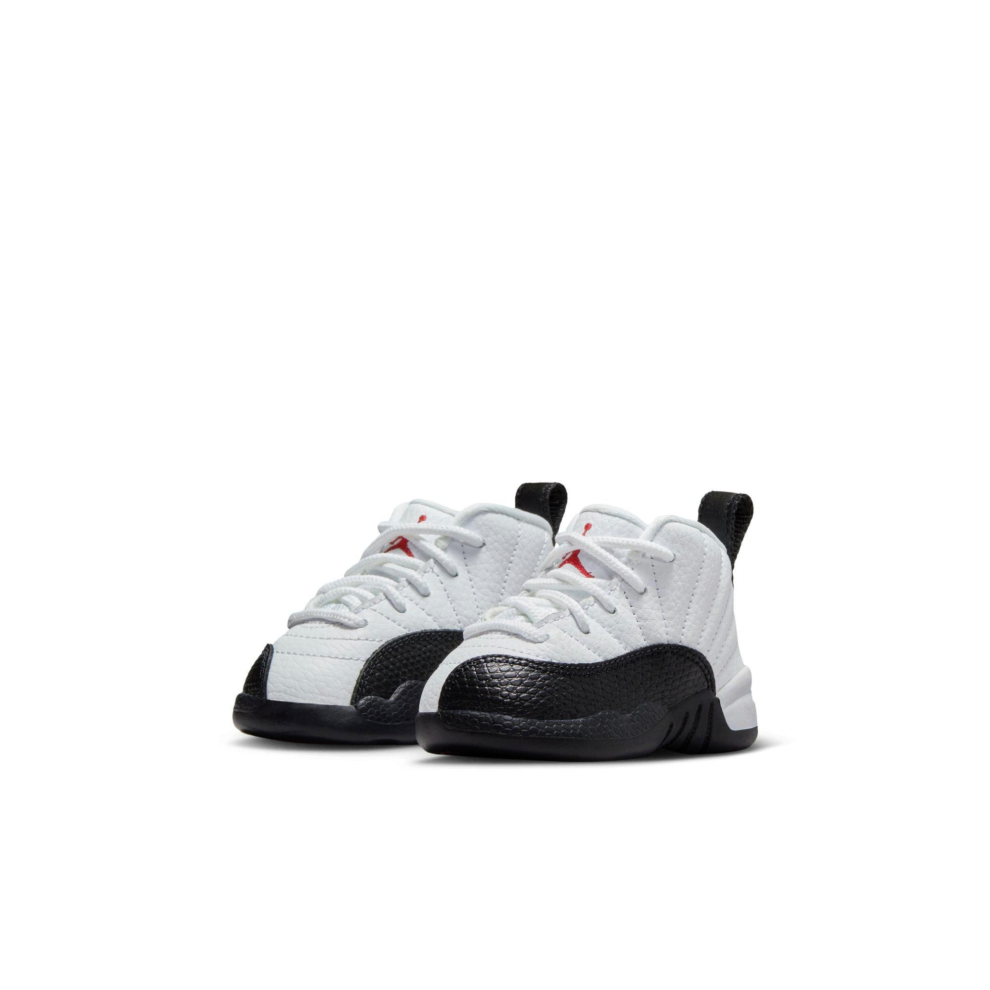 Jordan 12 Retro Toddler Kids' "Taxi Flip" Shoe