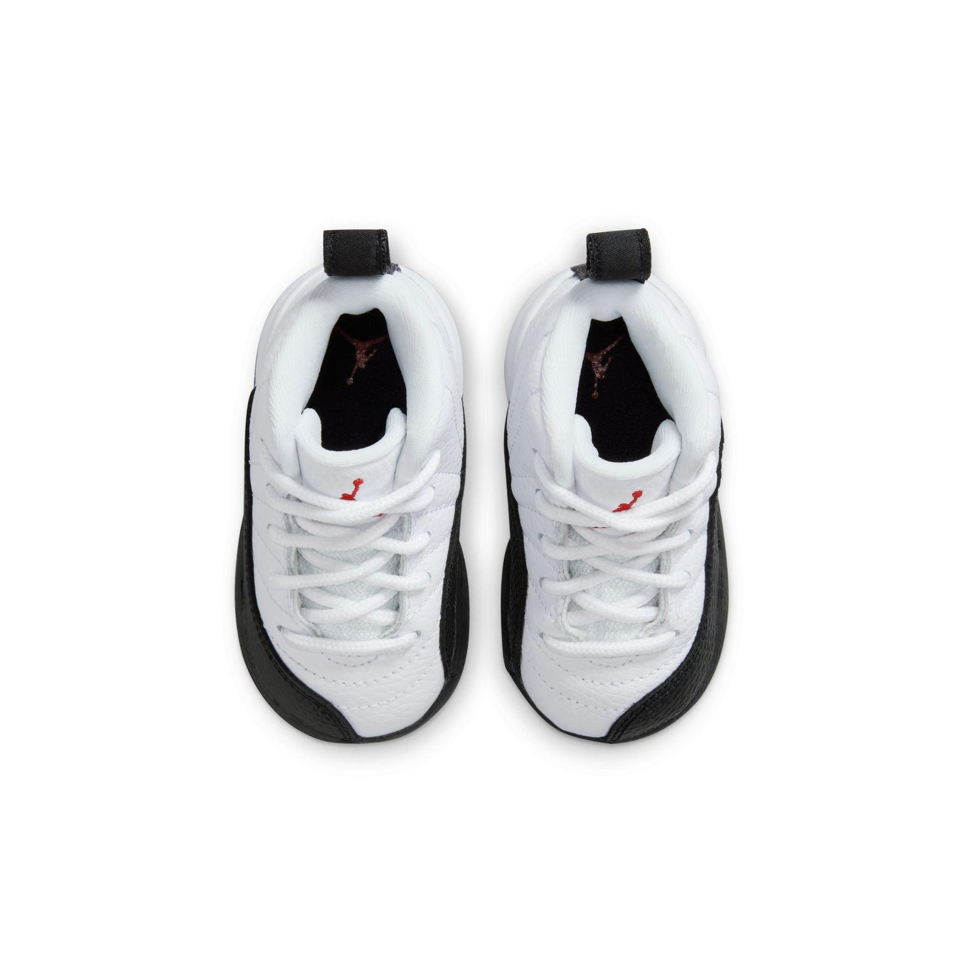 Jordan 12 Retro Toddler Kids' "Taxi Flip" Shoe