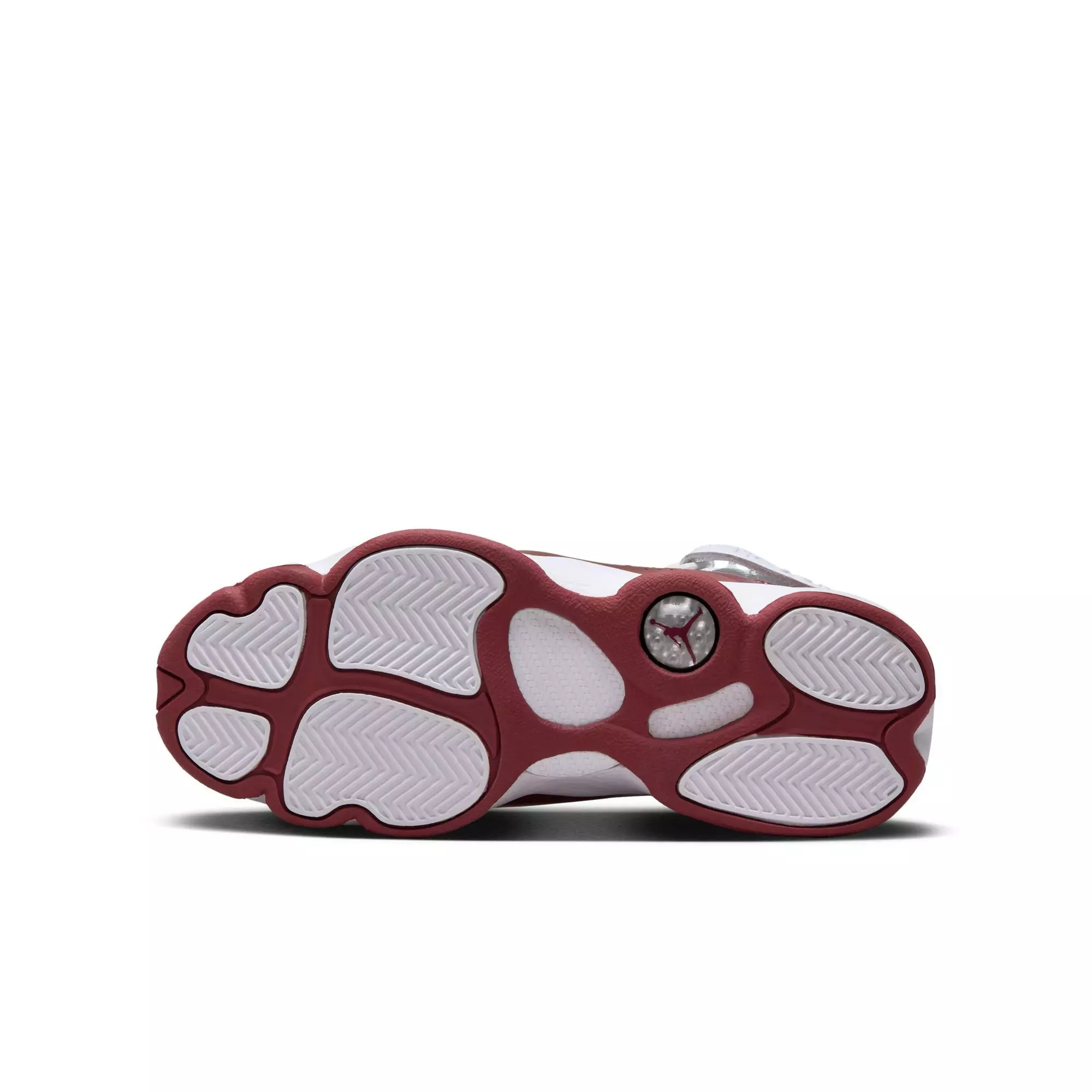 Jordan 6 Rings "White/Team Red" Grade School Boys' Shoe - WHITE/RED