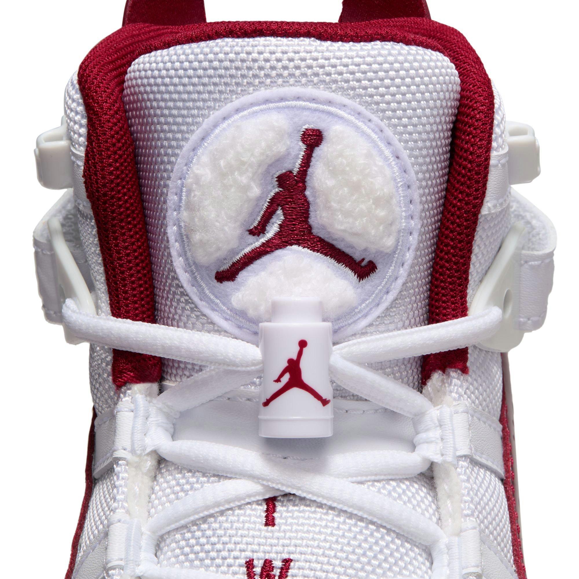 Jordan 6 Rings Grade School Boys' "White/Team Red" Shoe
