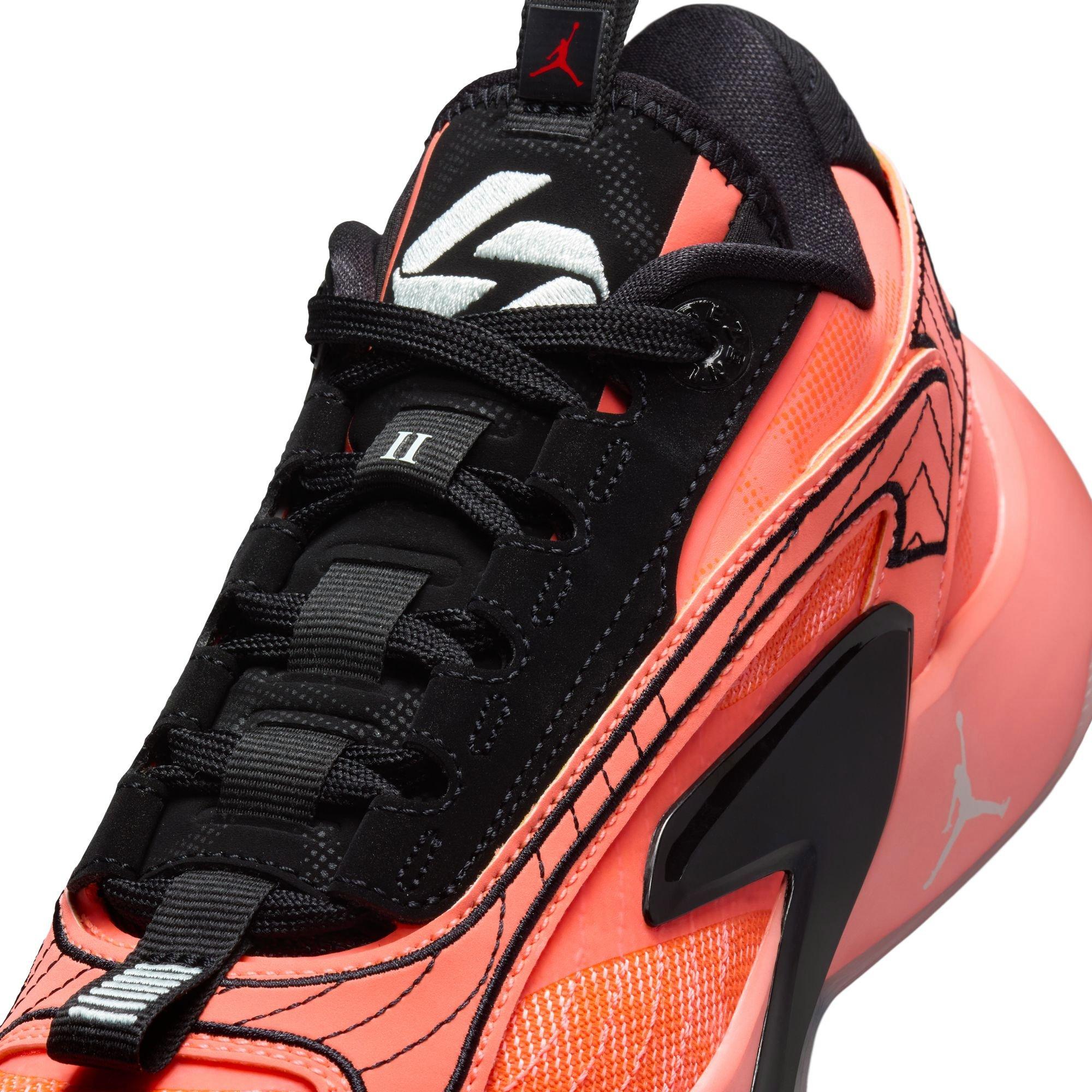Jordan Luka 2 Grade School Kids' "Mango" Basketball Shoe