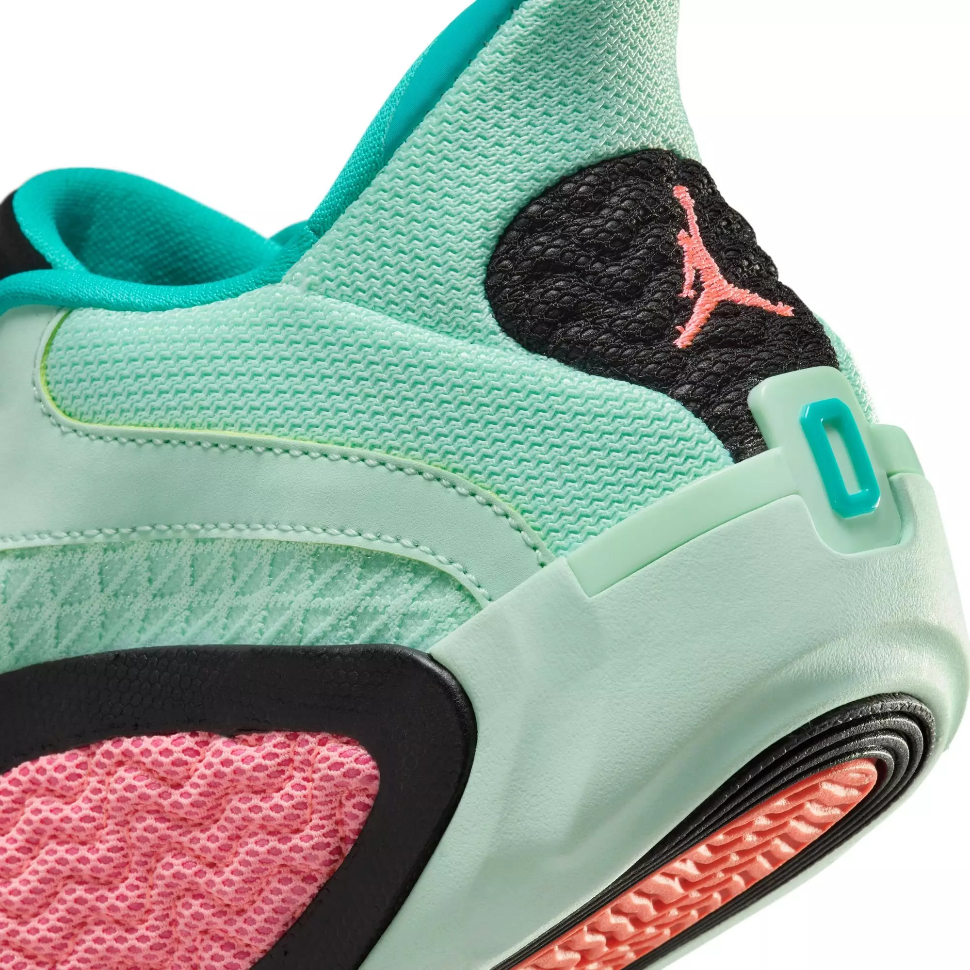 Jordan Tatum 2 "Vortex" Grade School Kids' Basketball Shoe - MINT FOAM/LAVA GLOW/BLACK