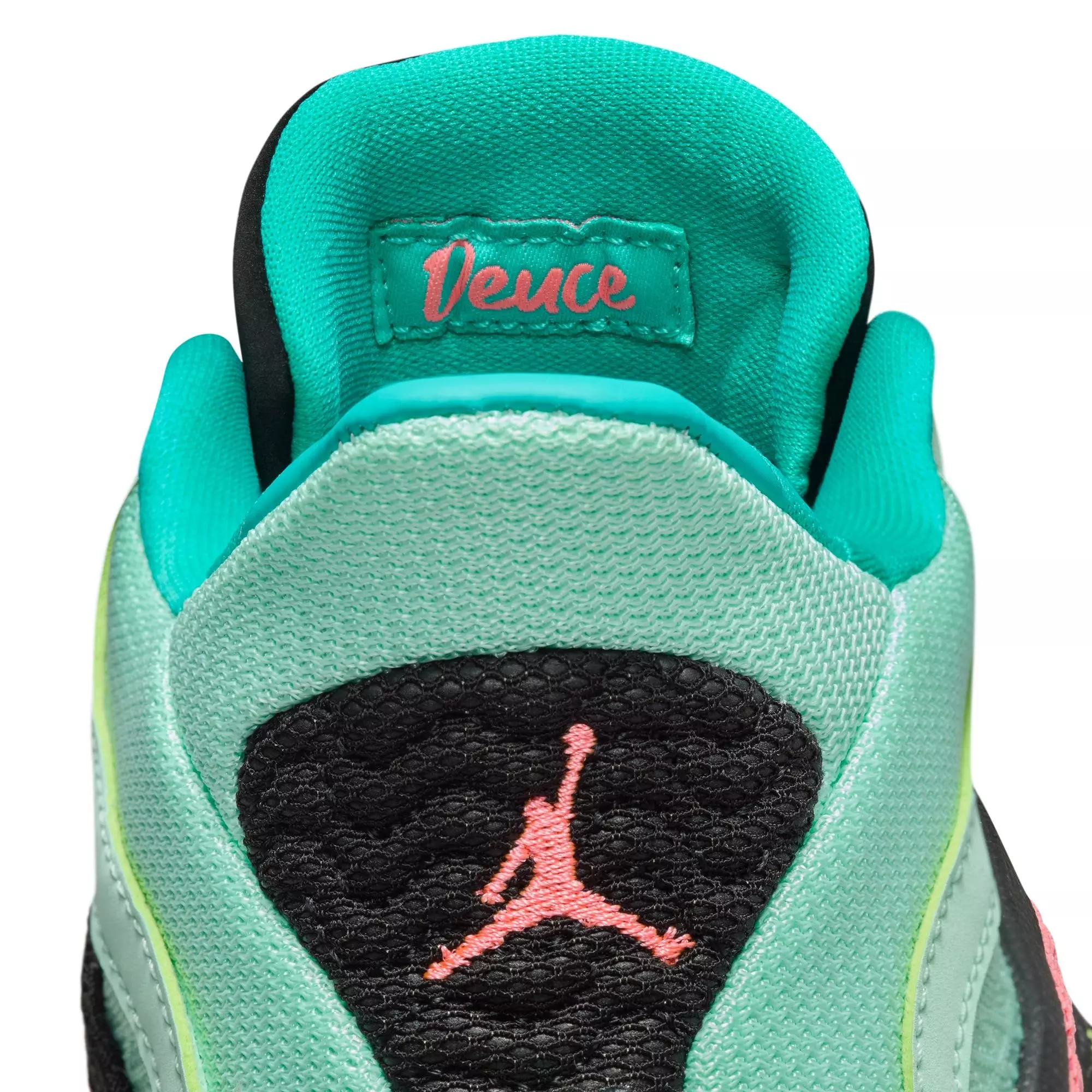 Jordan Tatum 2 "Vortex" Grade School Kids' Basketball Shoe - MINT FOAM/LAVA GLOW/BLACK