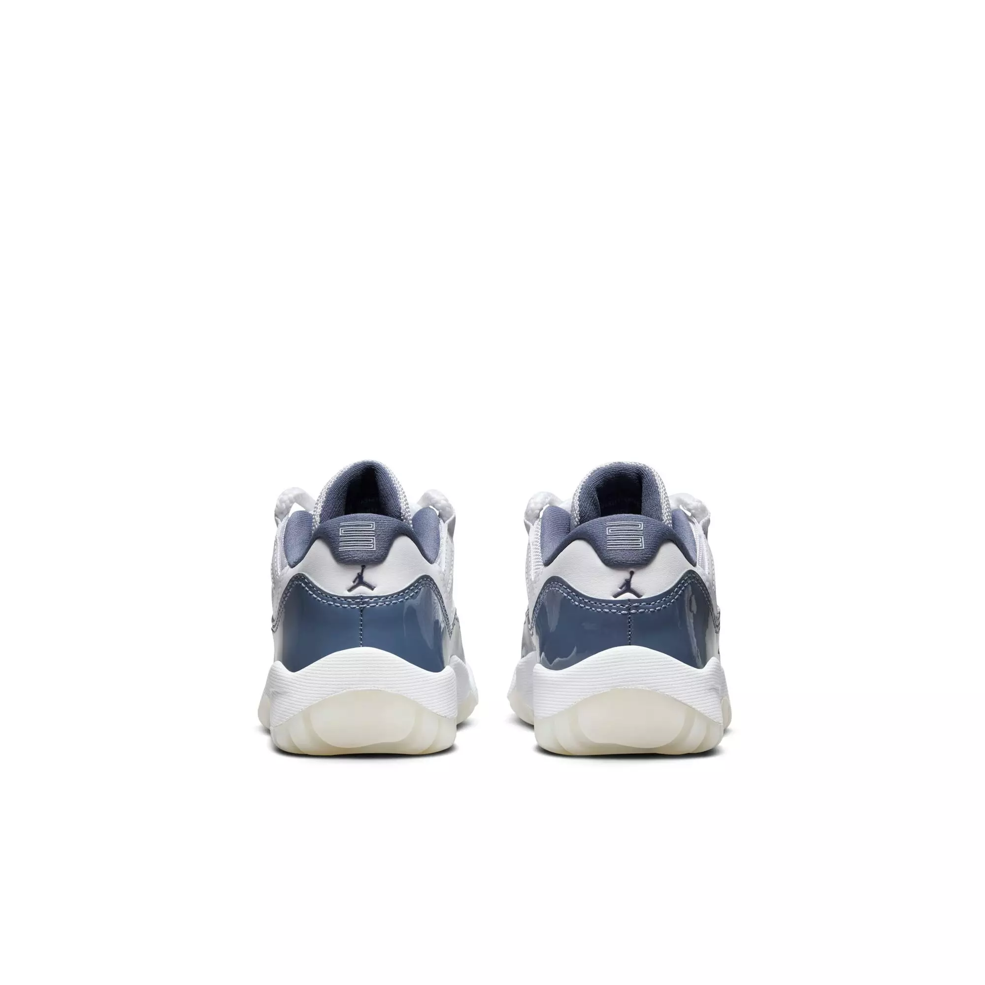 Jordan 11 Retro Low "Diffused Blue" Preschool Kids' Shoe - WHITE/MIDNIGHT NAVY/DIFFUSED BLUE