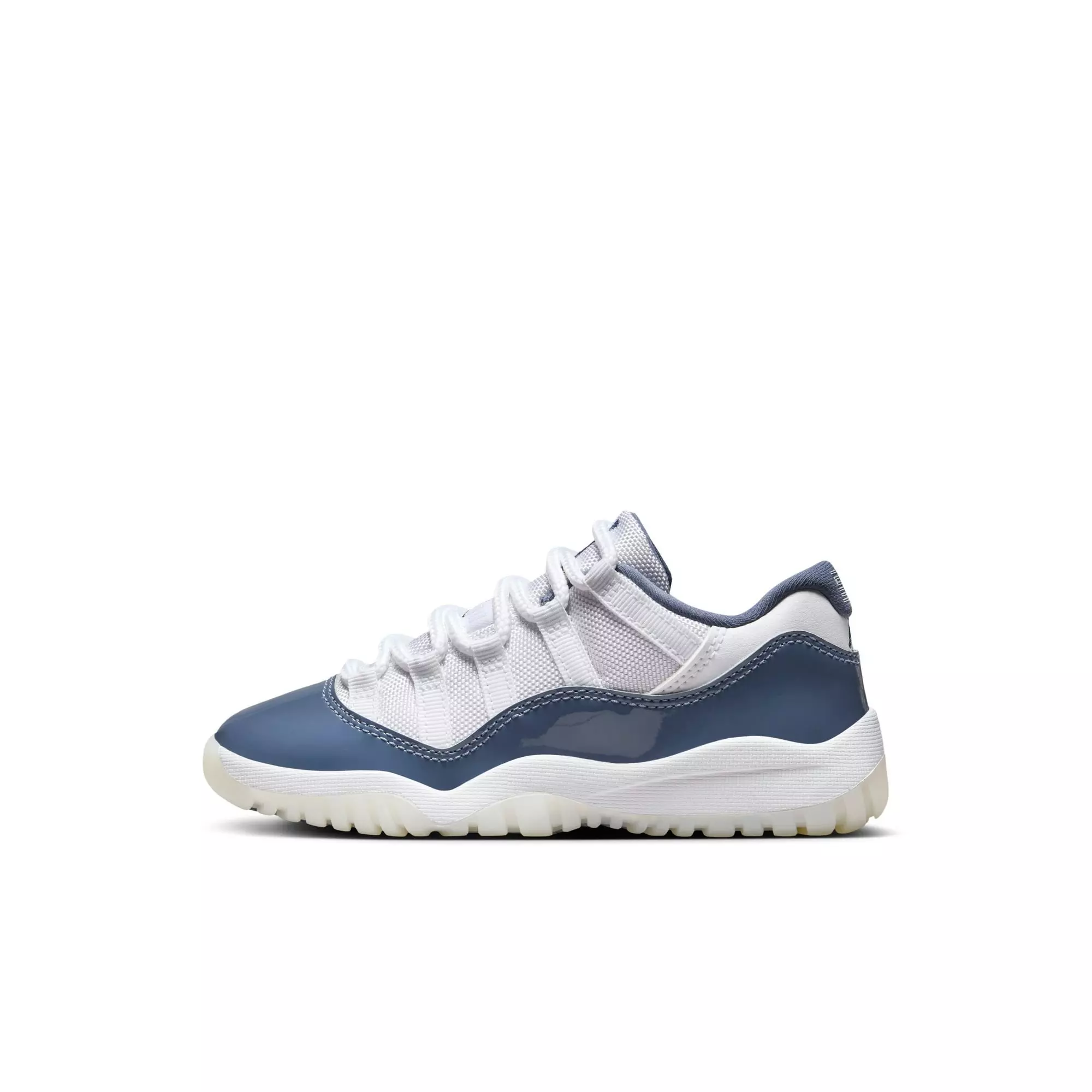 Jordan 11 Retro Low "Diffused Blue" Preschool Kids' Shoe - WHITE/MIDNIGHT NAVY/DIFFUSED BLUE