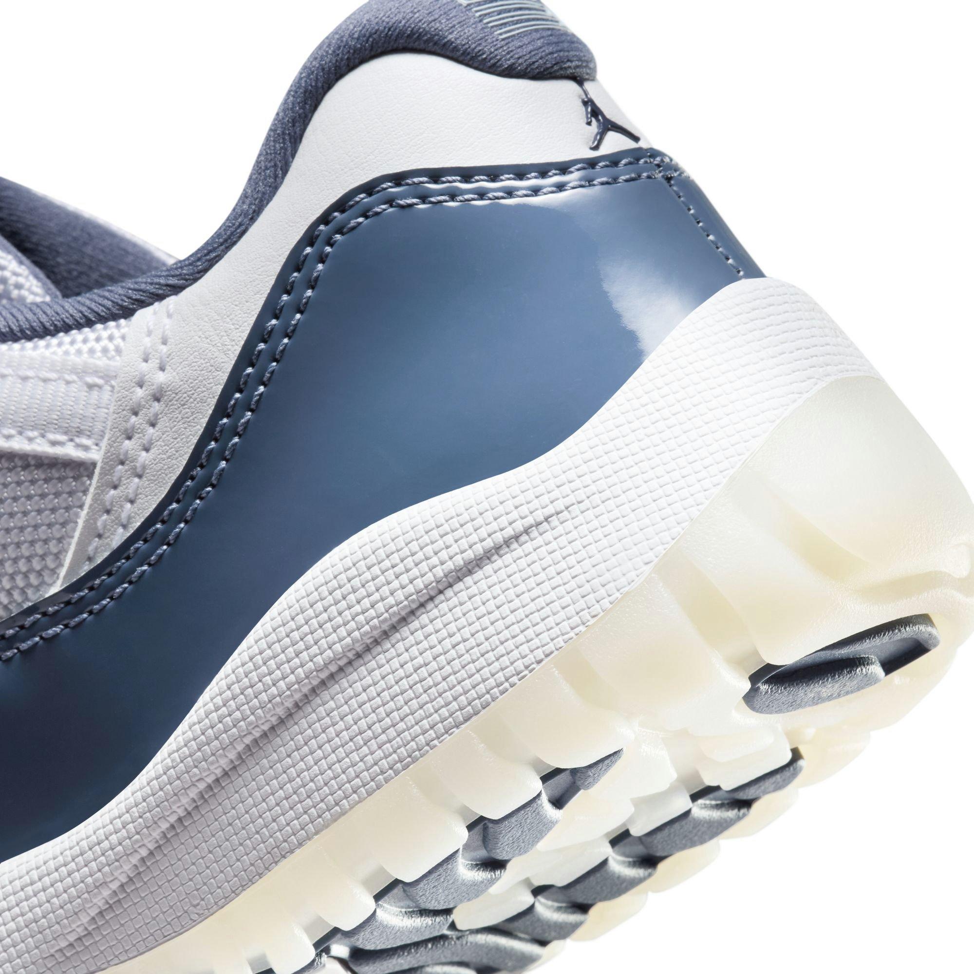 Jordan 11 Retro Low "Diffused Blue" Preschool Kids' Shoe - WHITE/MIDNIGHT NAVY/DIFFUSED BLUE Thumbnail View 5
