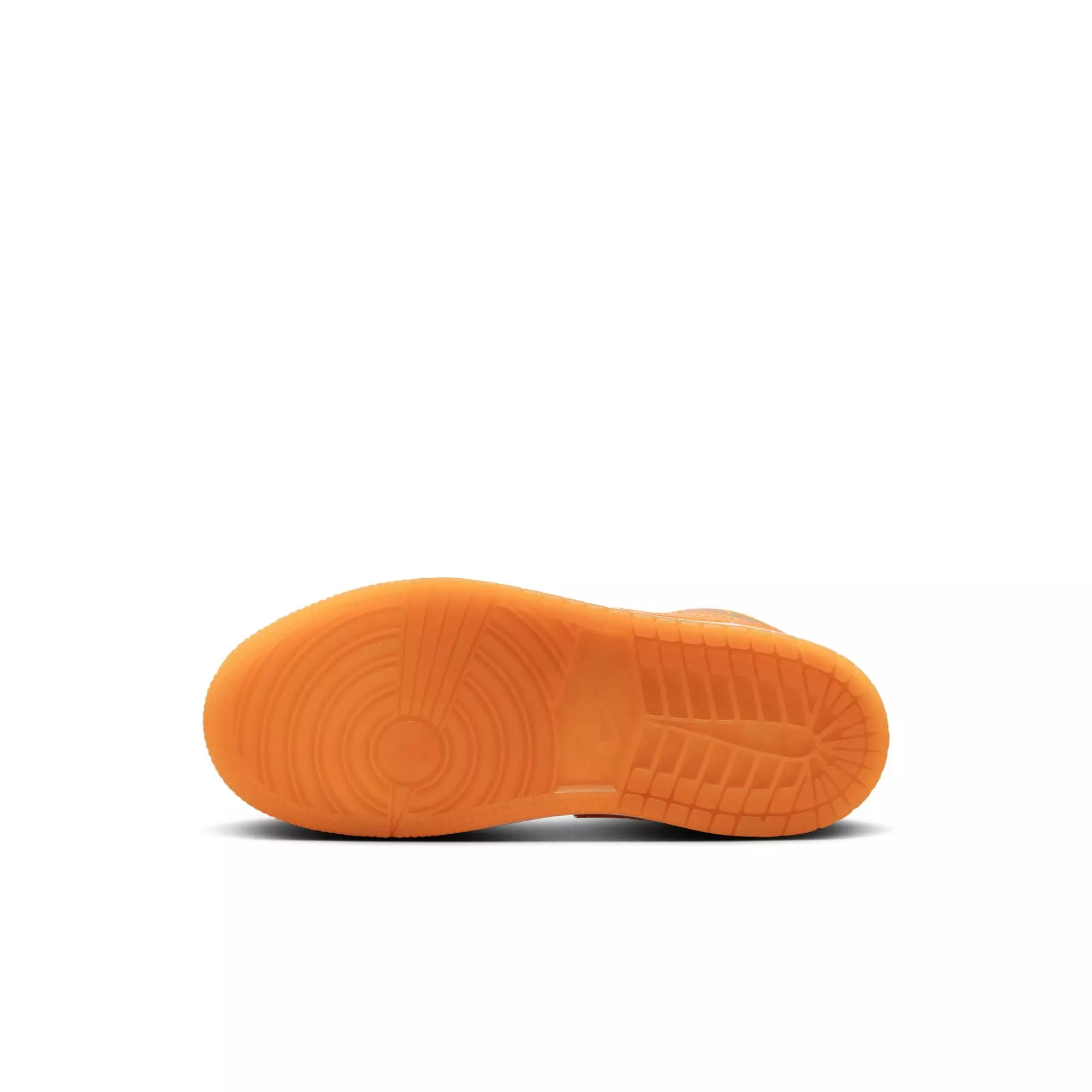 Jordan 1 Mid SE "Football Grey/Orange Peel/Pine Green" Preschool Boys' Shoe - GREY/ORANGE